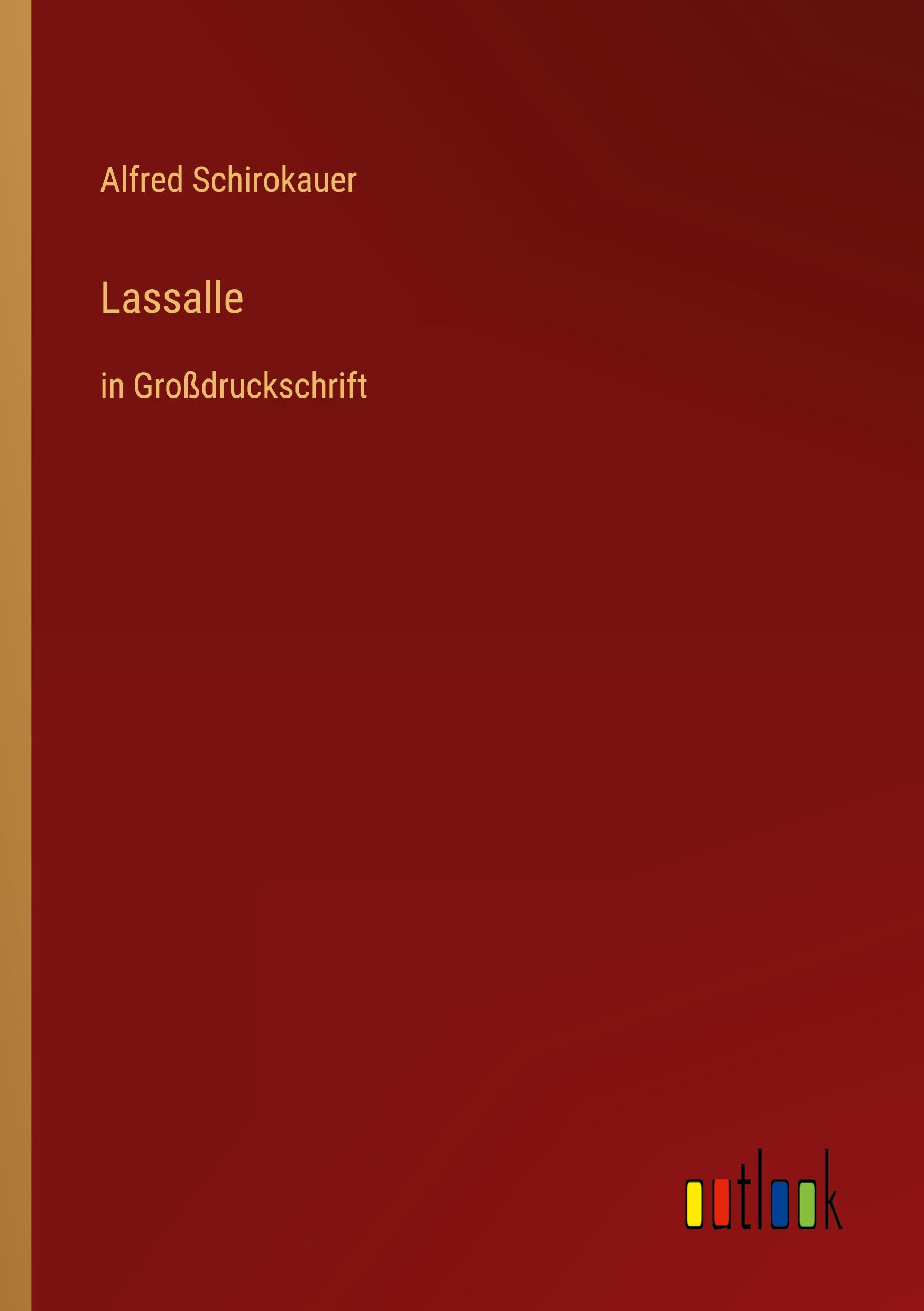 Vorderes Coverbild Lassalle