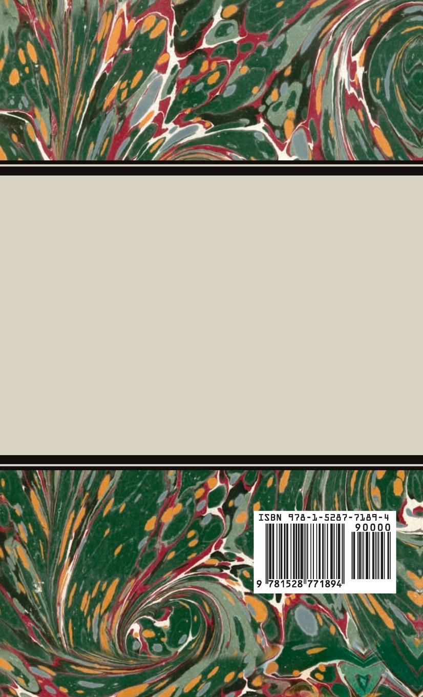 Rückseitencover Autobiography of a Boy - Passages Selected by His Friend, G. S. Street