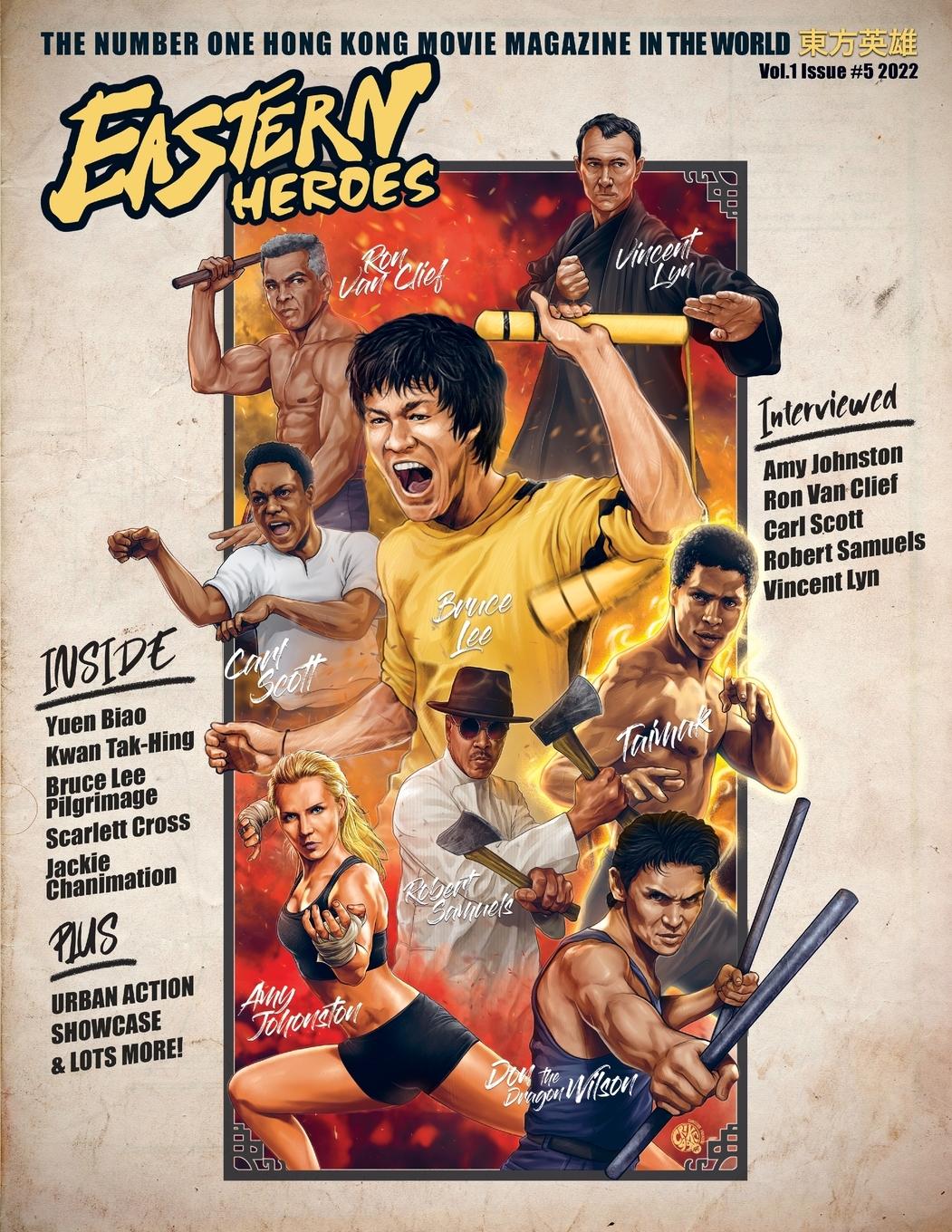Vorderes Coverbild Eastern Heroes Issue Number 5 Urban action edition