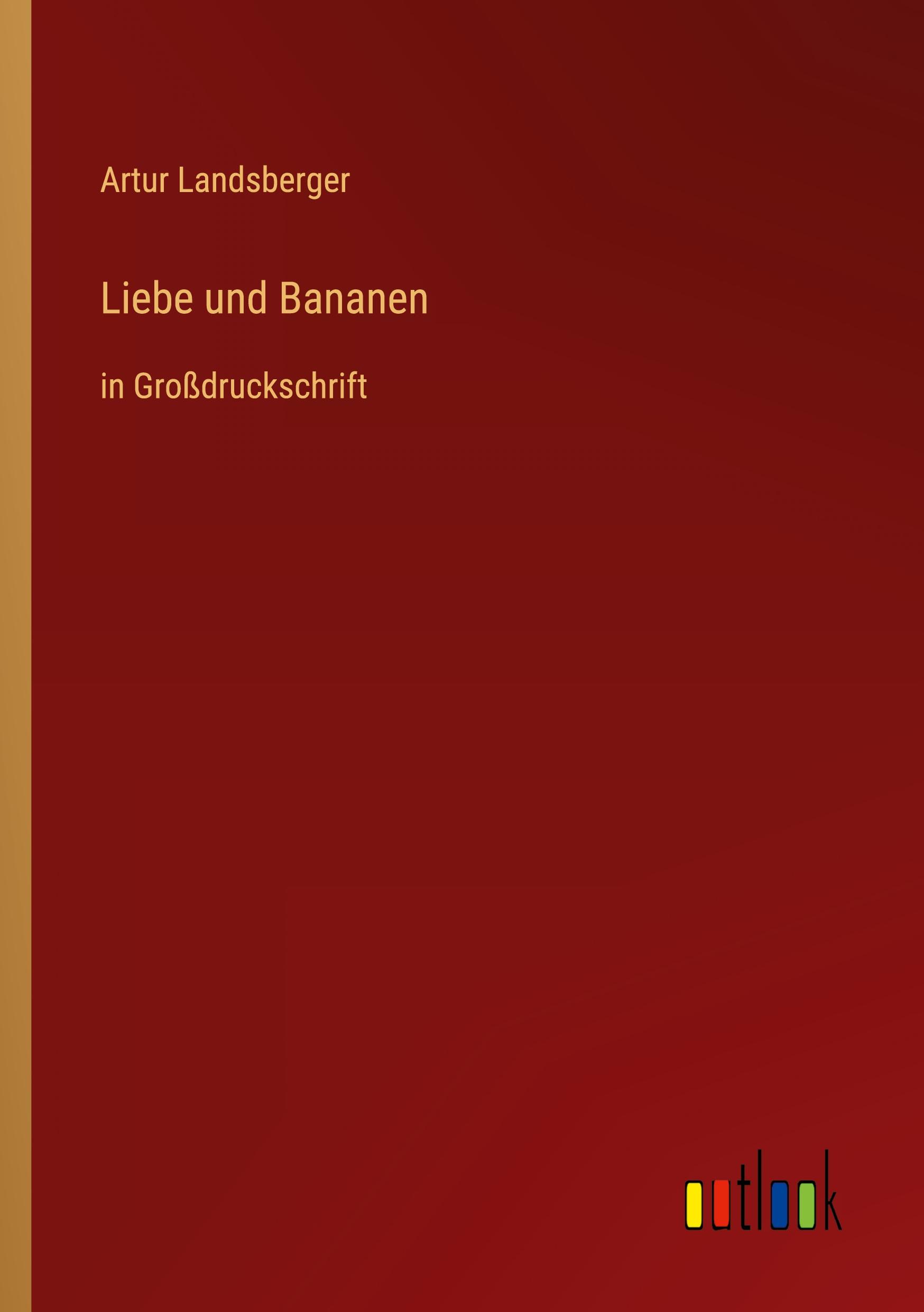 Vorderes Coverbild Liebe und Bananen