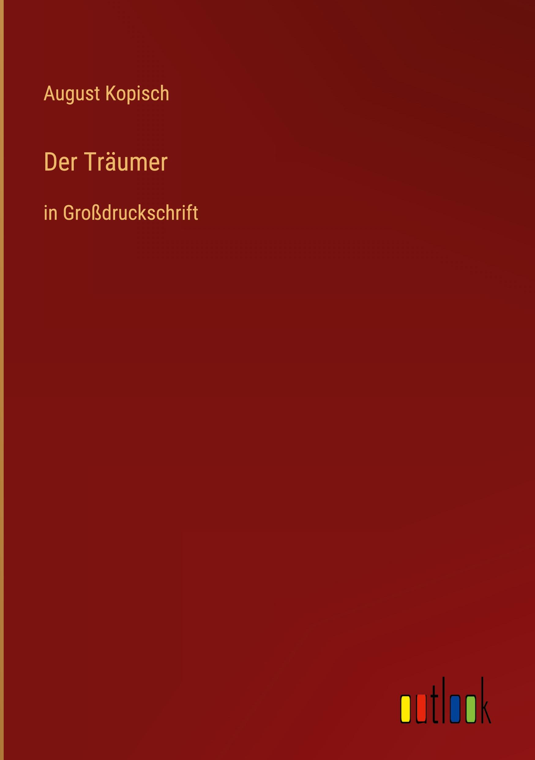 Vorderes Coverbild Der Träumer
