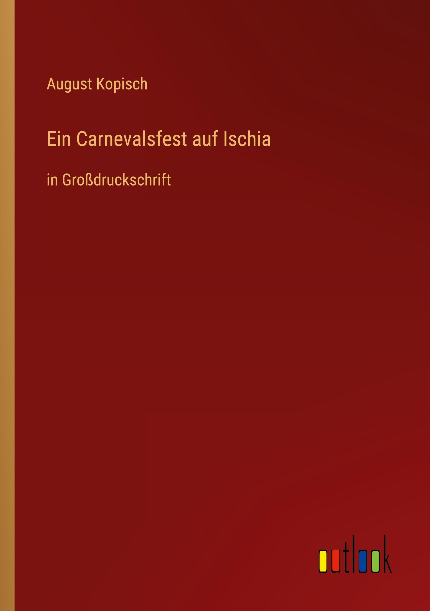 Vorderes Coverbild Ein Carnevalsfest auf Ischia