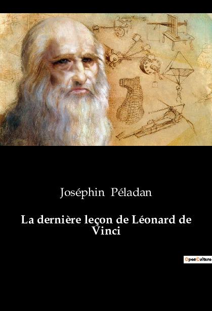 Vorderes Coverbild La dernière leçon de Léonard de Vinci