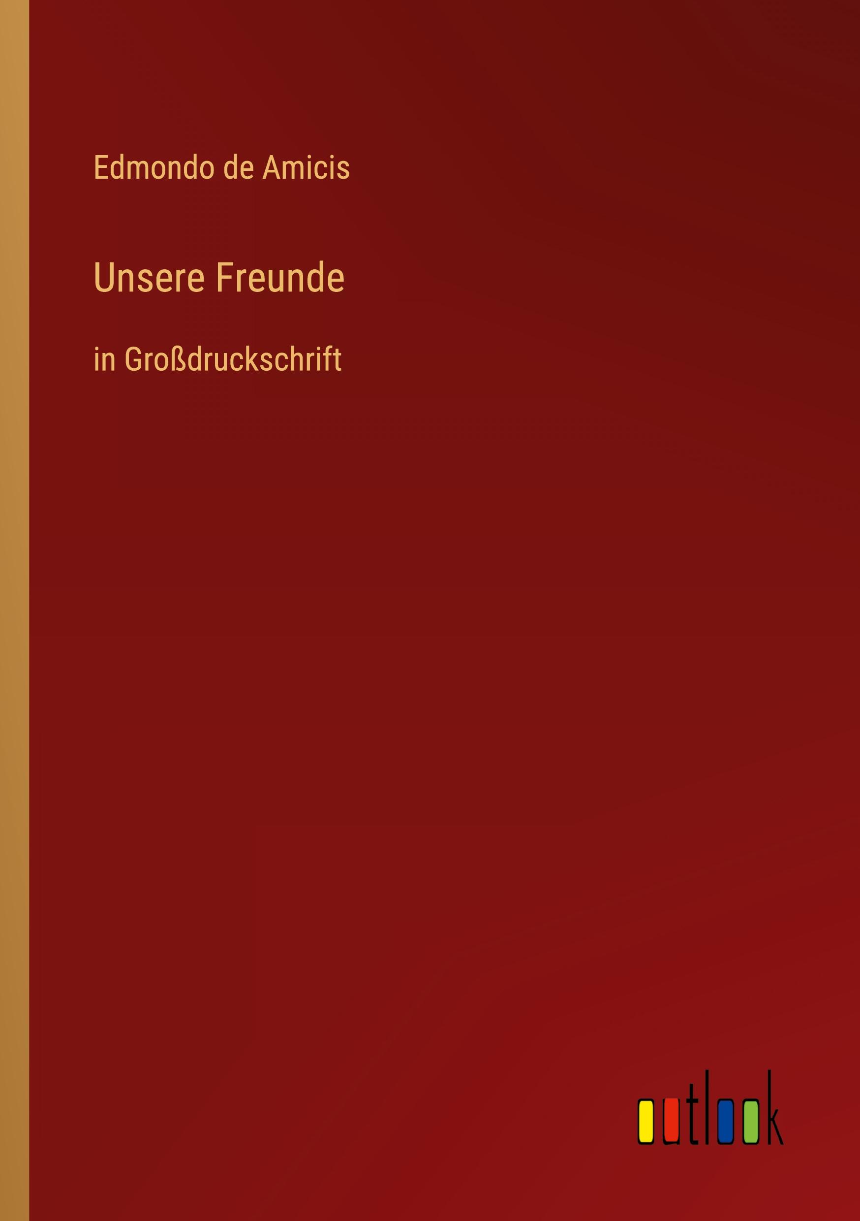 Vorderes Coverbild Unsere Freunde