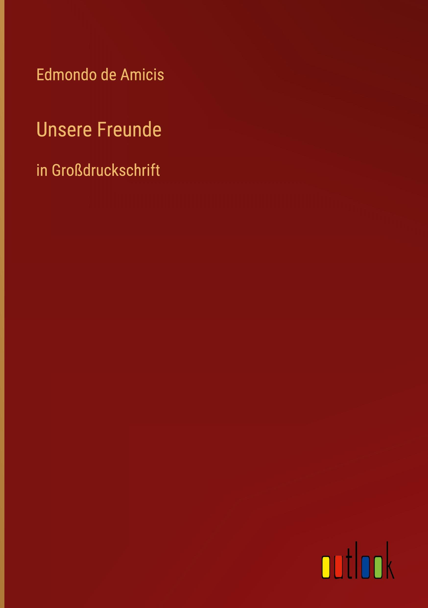 Vorderes Coverbild Unsere Freunde