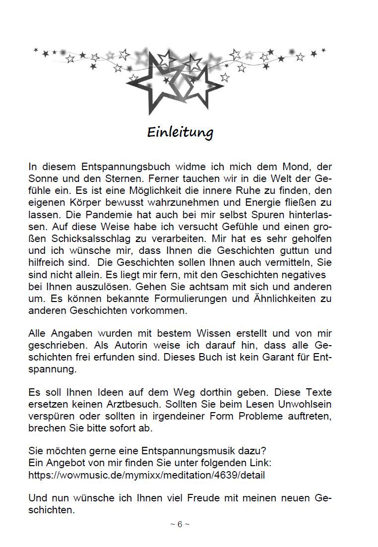 Beispielinhalt (Bild) Entspannungsgeschichten und die Welt der Gefühle