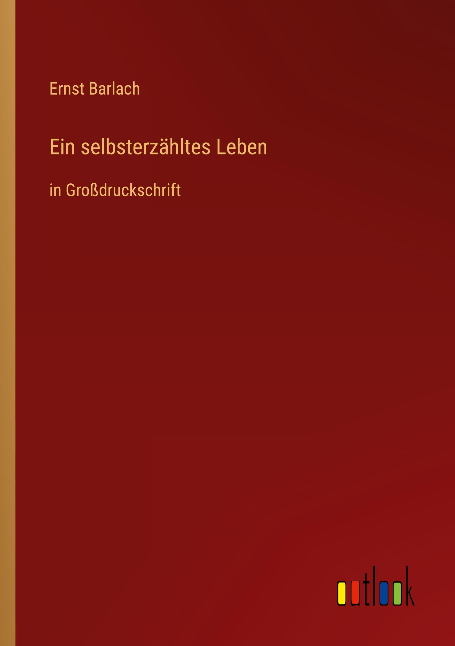 Vorderes Coverbild Ein selbsterzähltes Leben