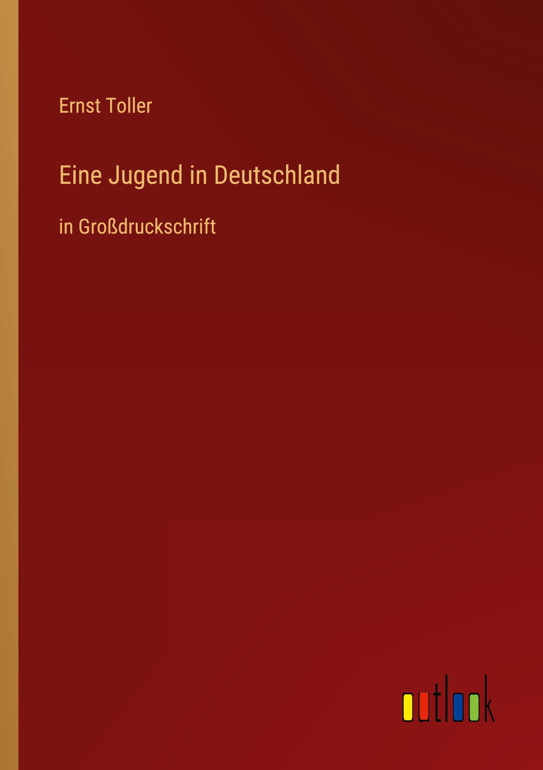 Vorderes Coverbild Eine Jugend in Deutschland