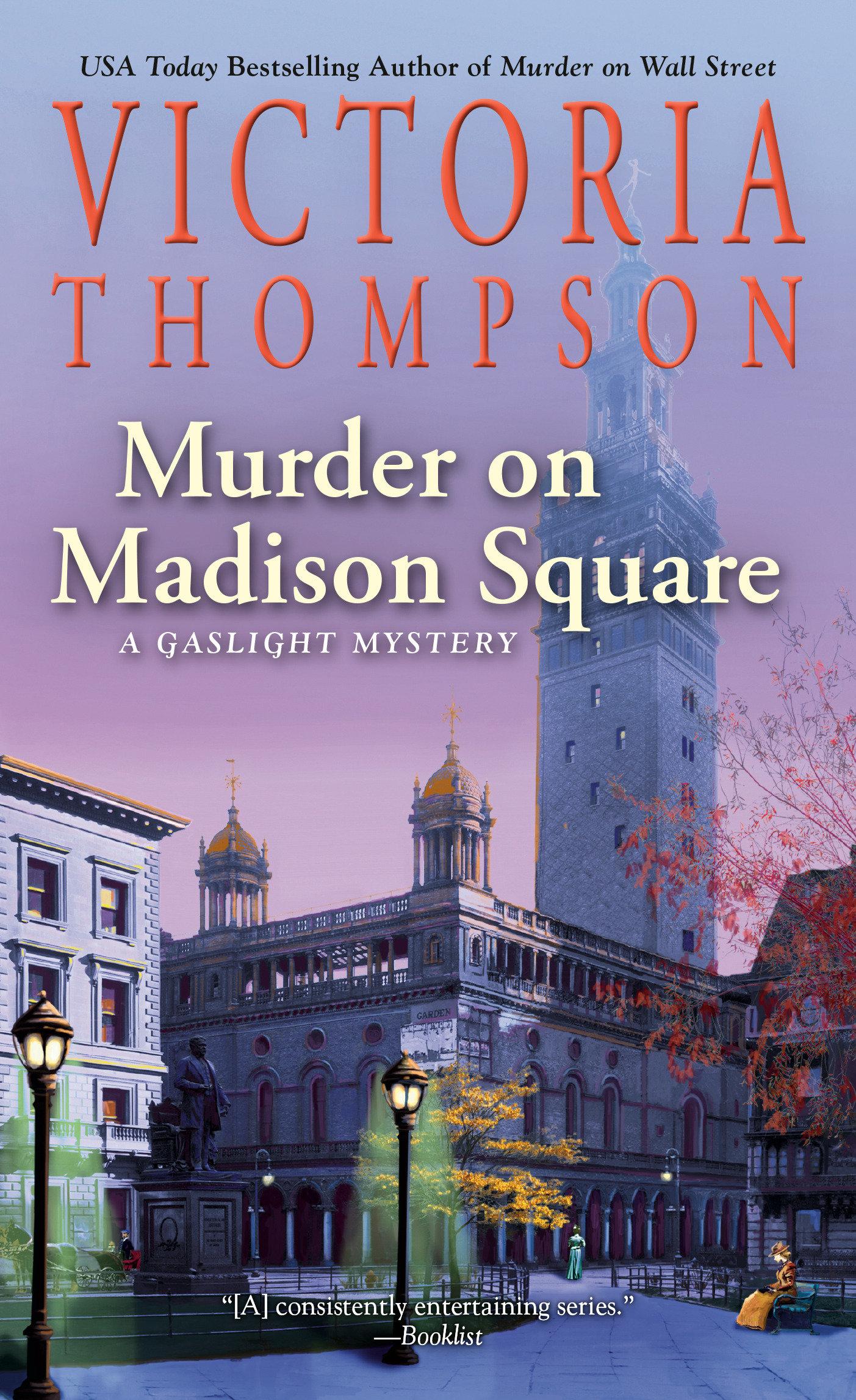 Vorderes Coverbild Murder on Madison Square