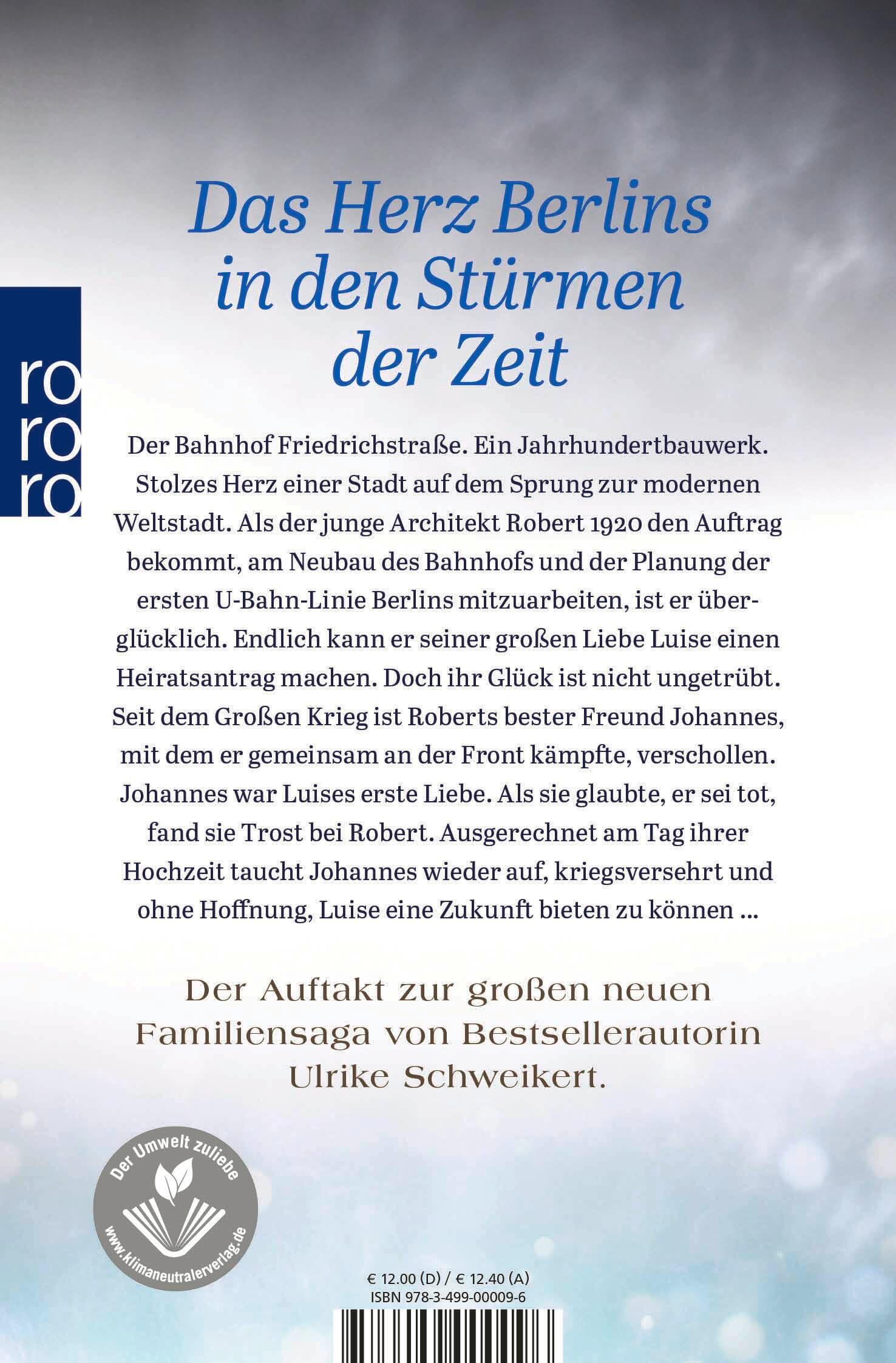 Rückseitencover Berlin Friedrichstraße: Novembersturm