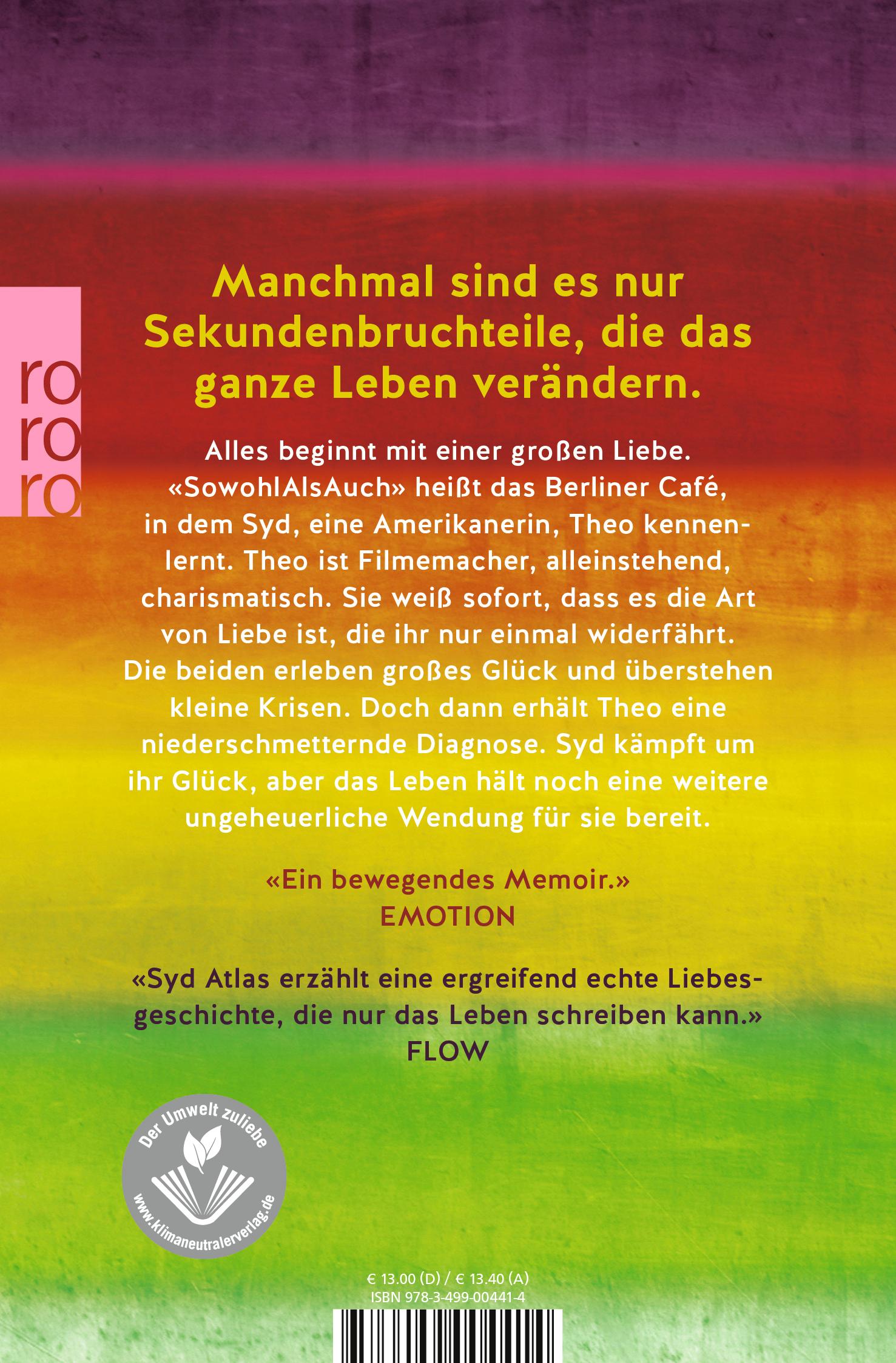 Rückseitencover Das Jahr ohne Worte