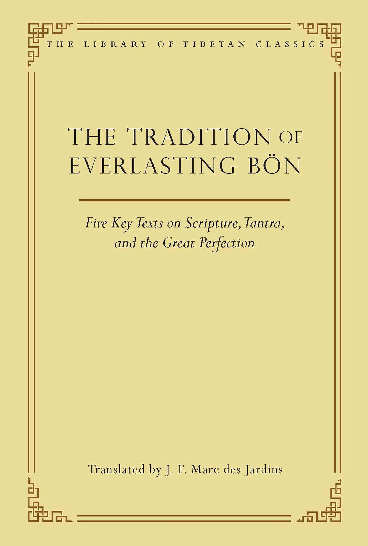 Vorderes Coverbild The Tradition of Everlasting Bon