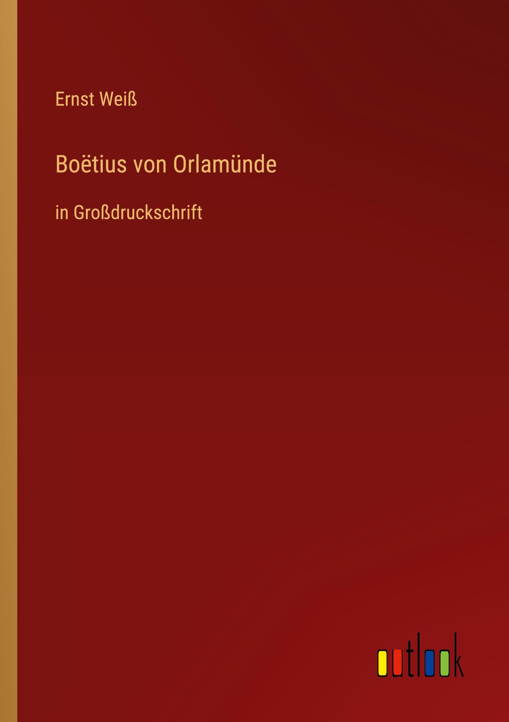 Vorderes Coverbild Boëtius von Orlamünde