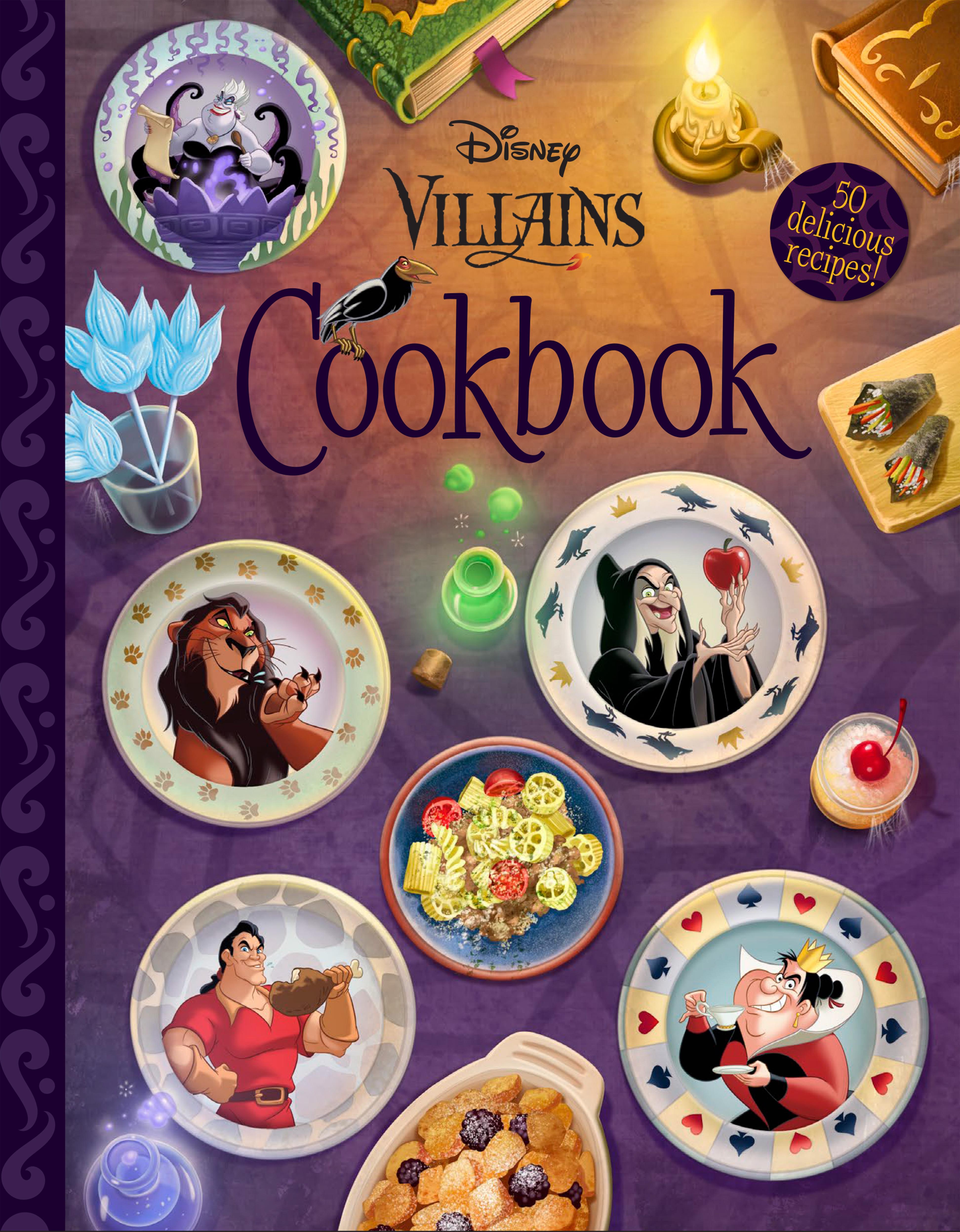 Vorderes Coverbild The Disney Villains Cookbook