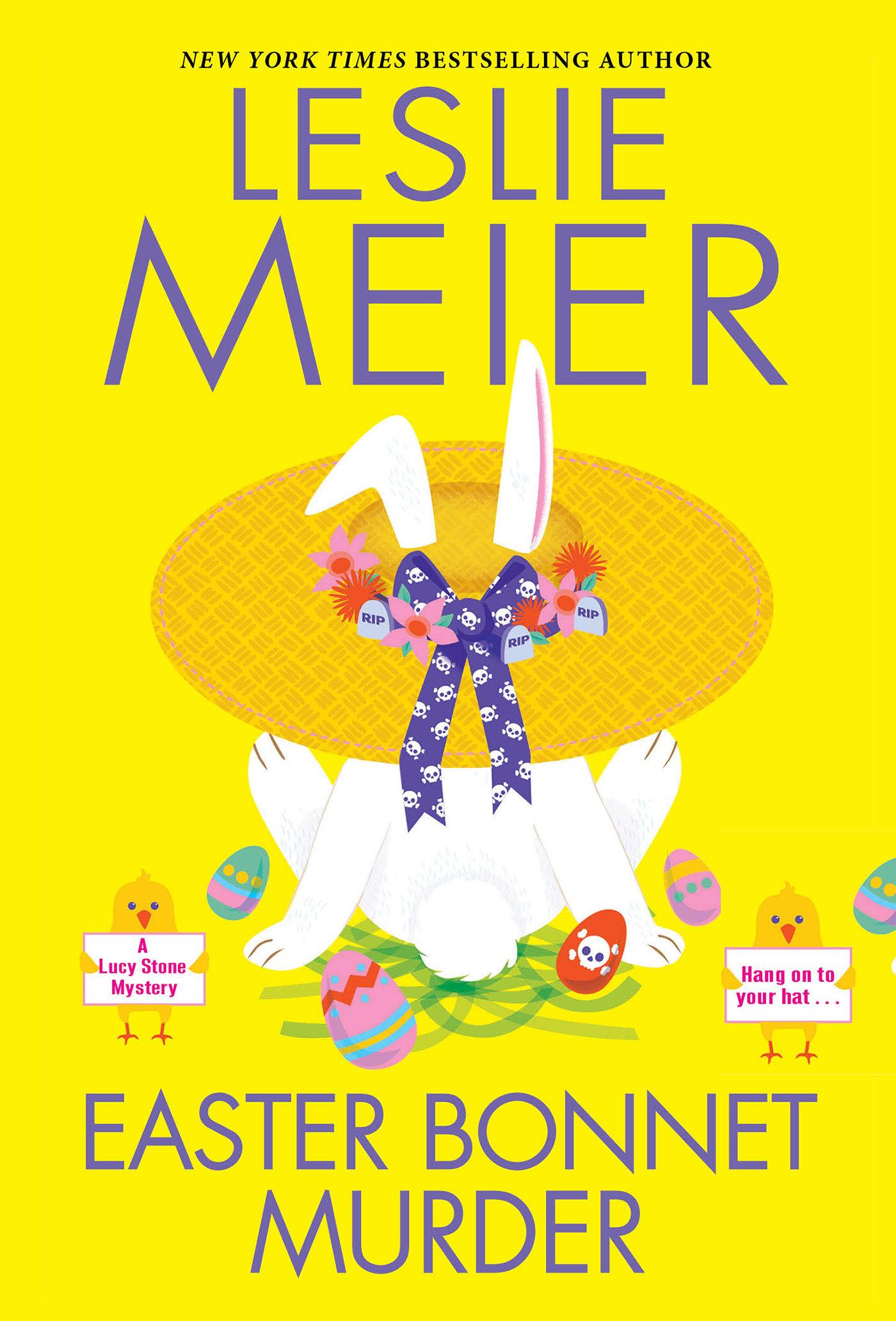 Vorderes Coverbild Easter Bonnet Murder