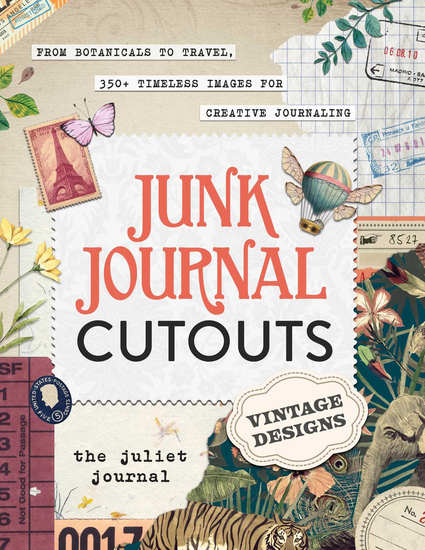 Beispielinhalt (Bild) Junk Journal Cutouts: Vintage Designs