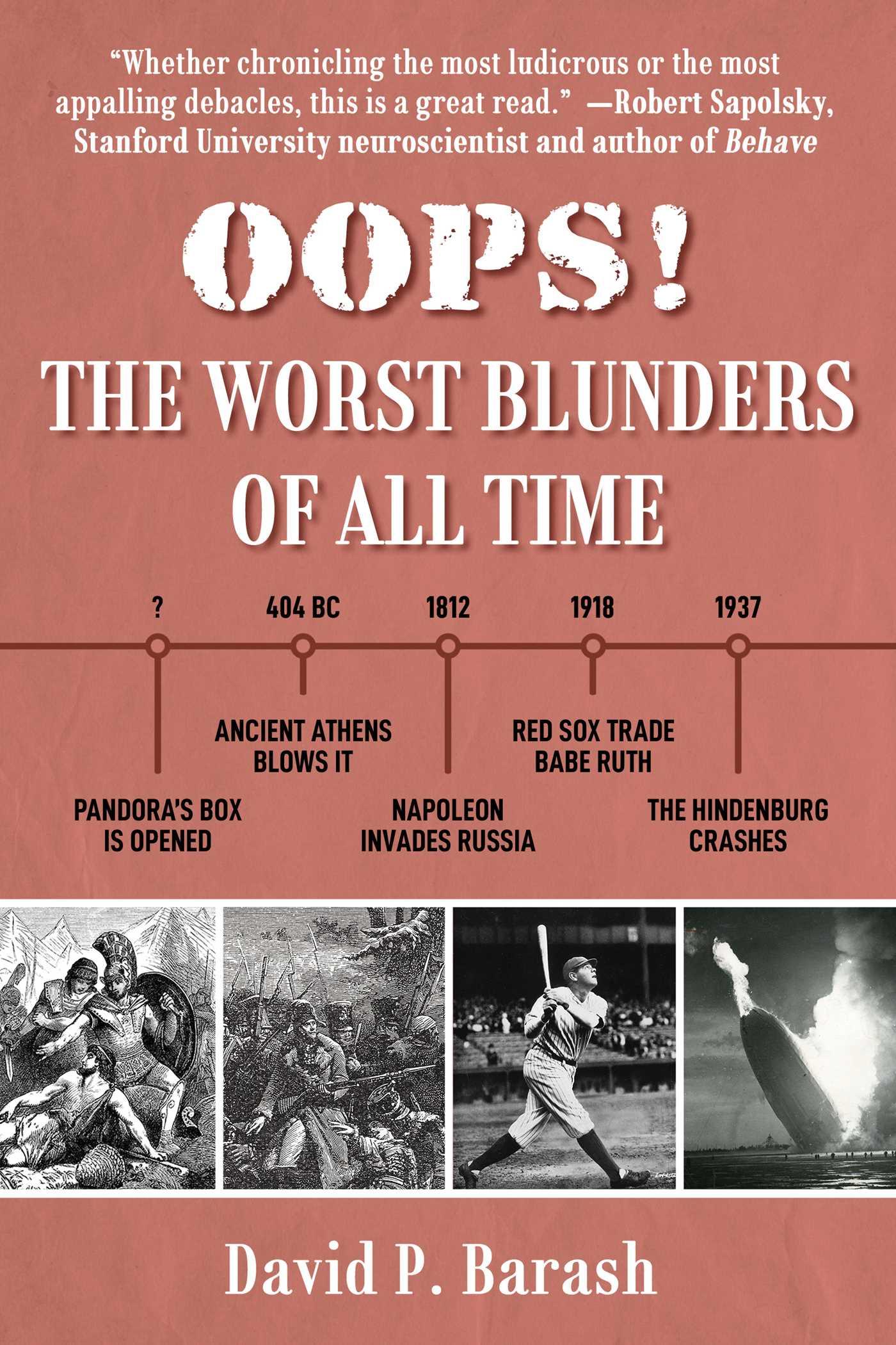 Vorderes Coverbild Oops!: The Worst Blunders of All Time