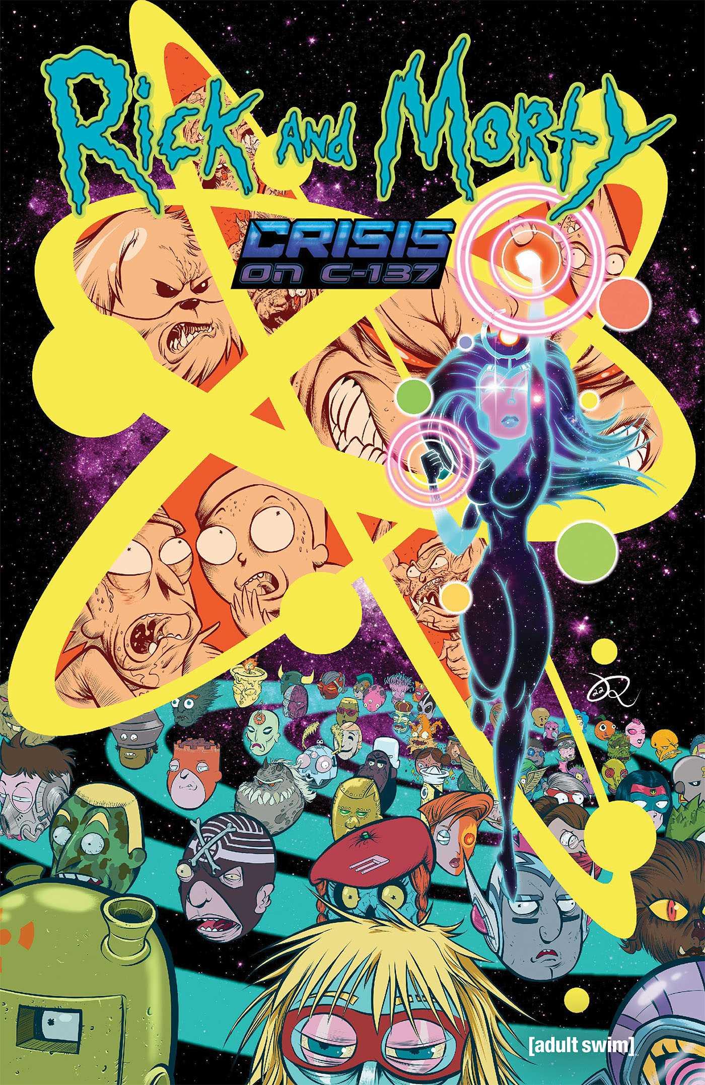 Vorderes Coverbild Rick and Morty: Crisis on C-137