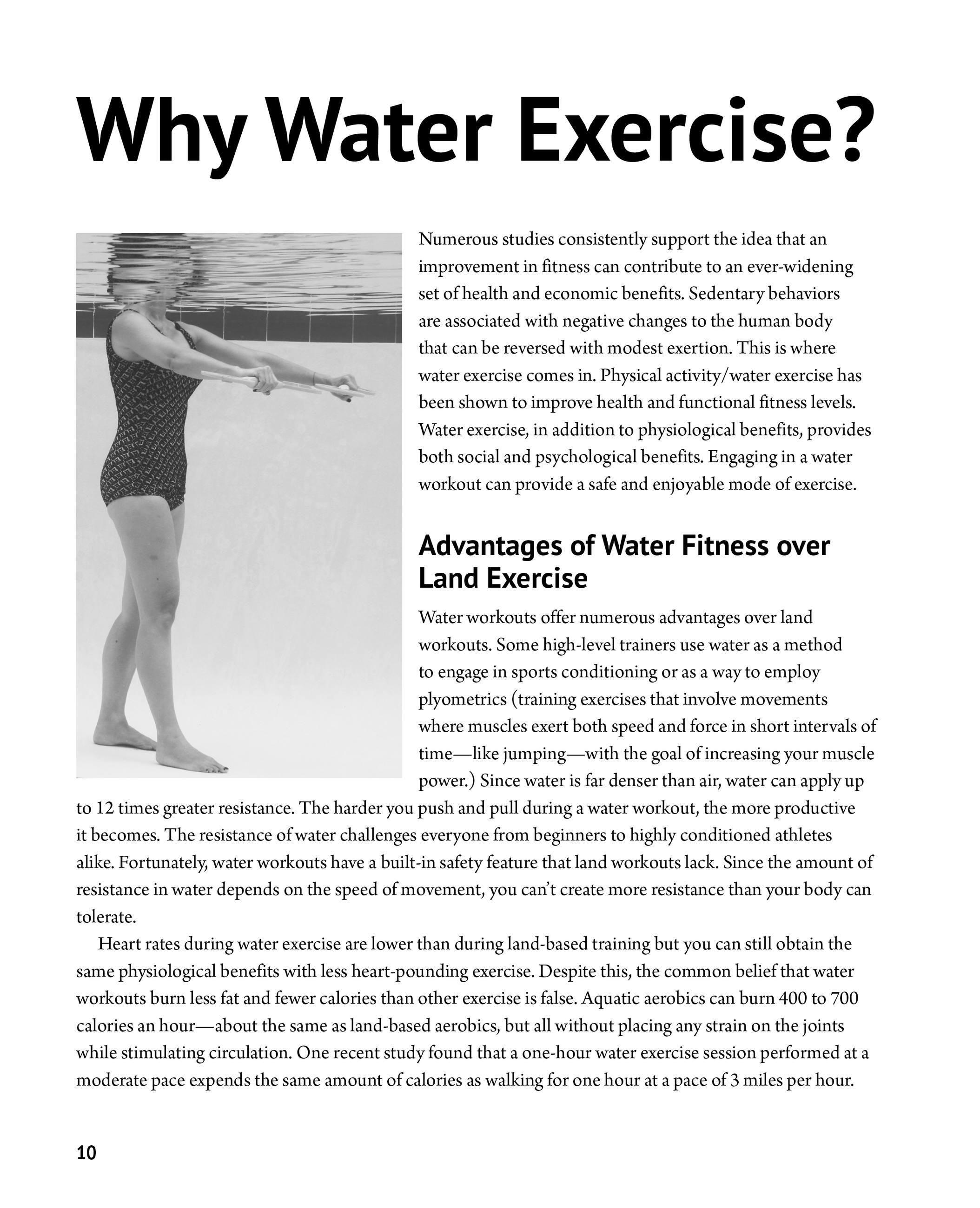 Beispielinhalt (Bild) Make the Pool Your Gym, 2nd Edition