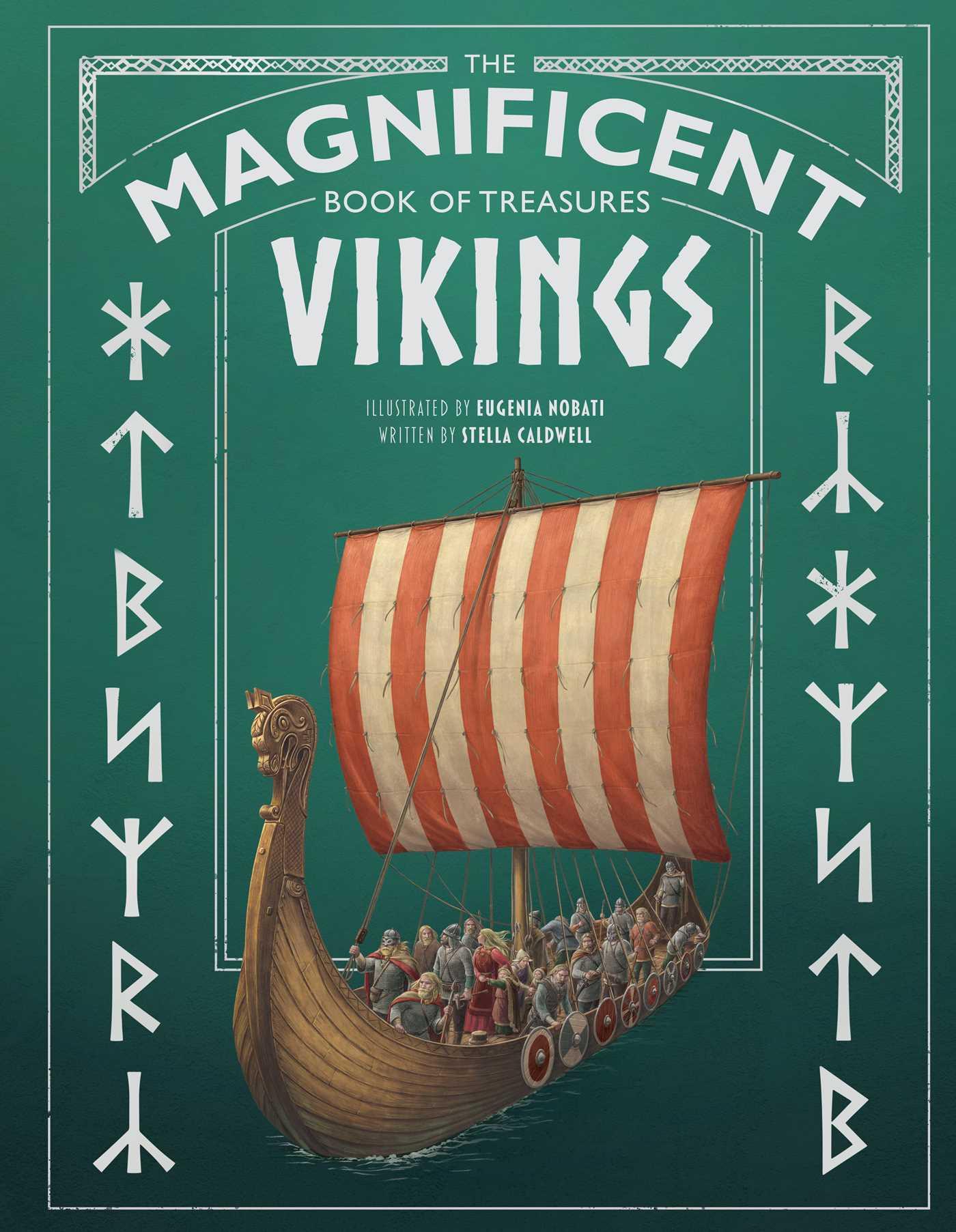 Vorderes Coverbild The Magnificent Book of Treasures: Vikings