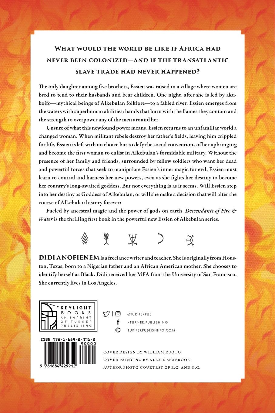 Rückseitencover Descendants of Fire & Water