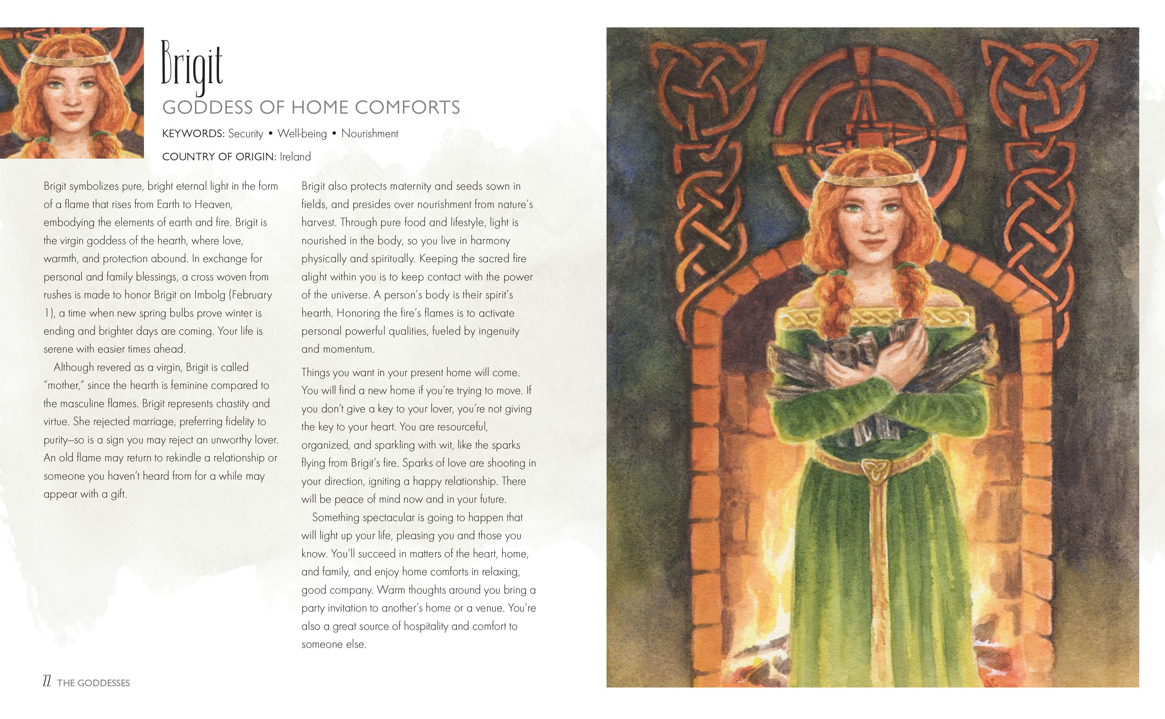 Beispielinhalt (Bild) Celtic Goddesses and Their Spells