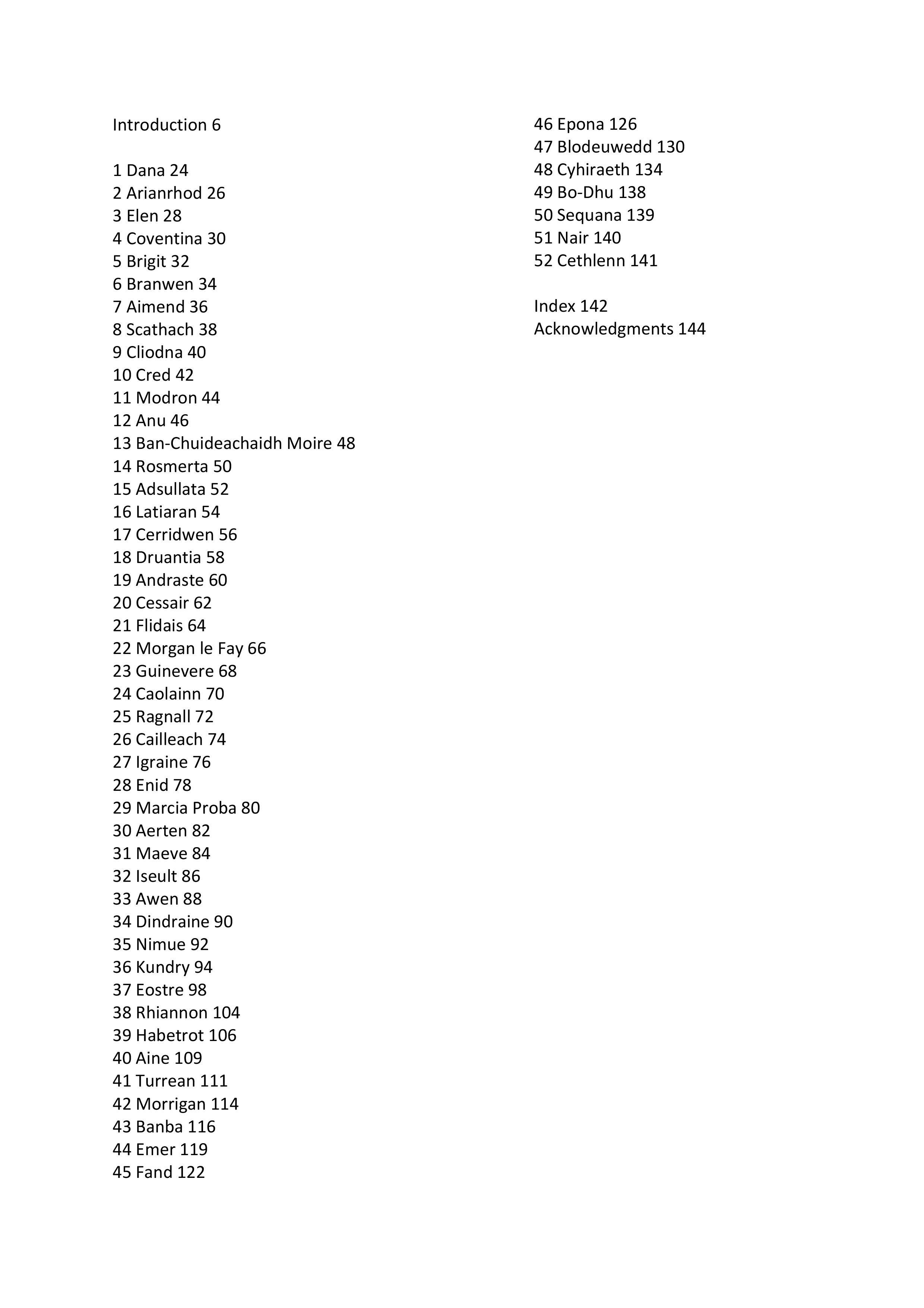 Beispielinhalt (Bild) Celtic Goddesses and Their Spells