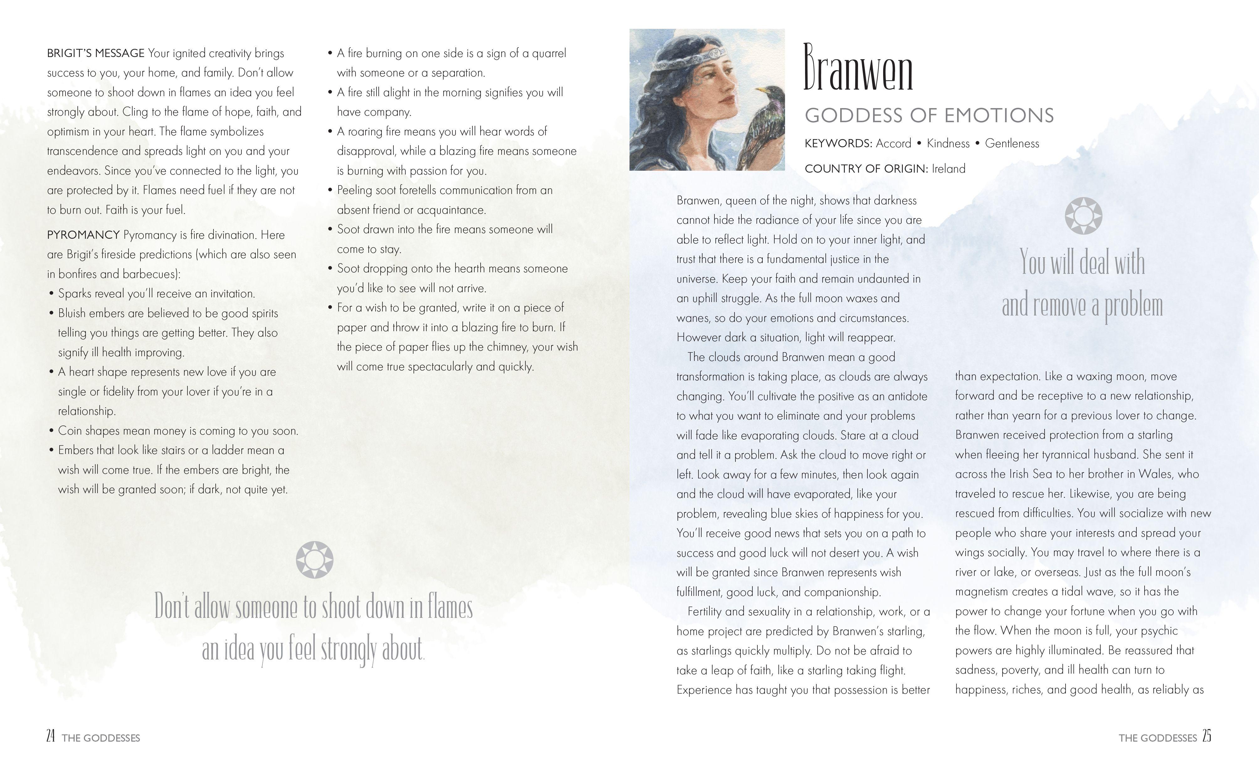 Beispielinhalt (Bild) Celtic Goddesses and Their Spells