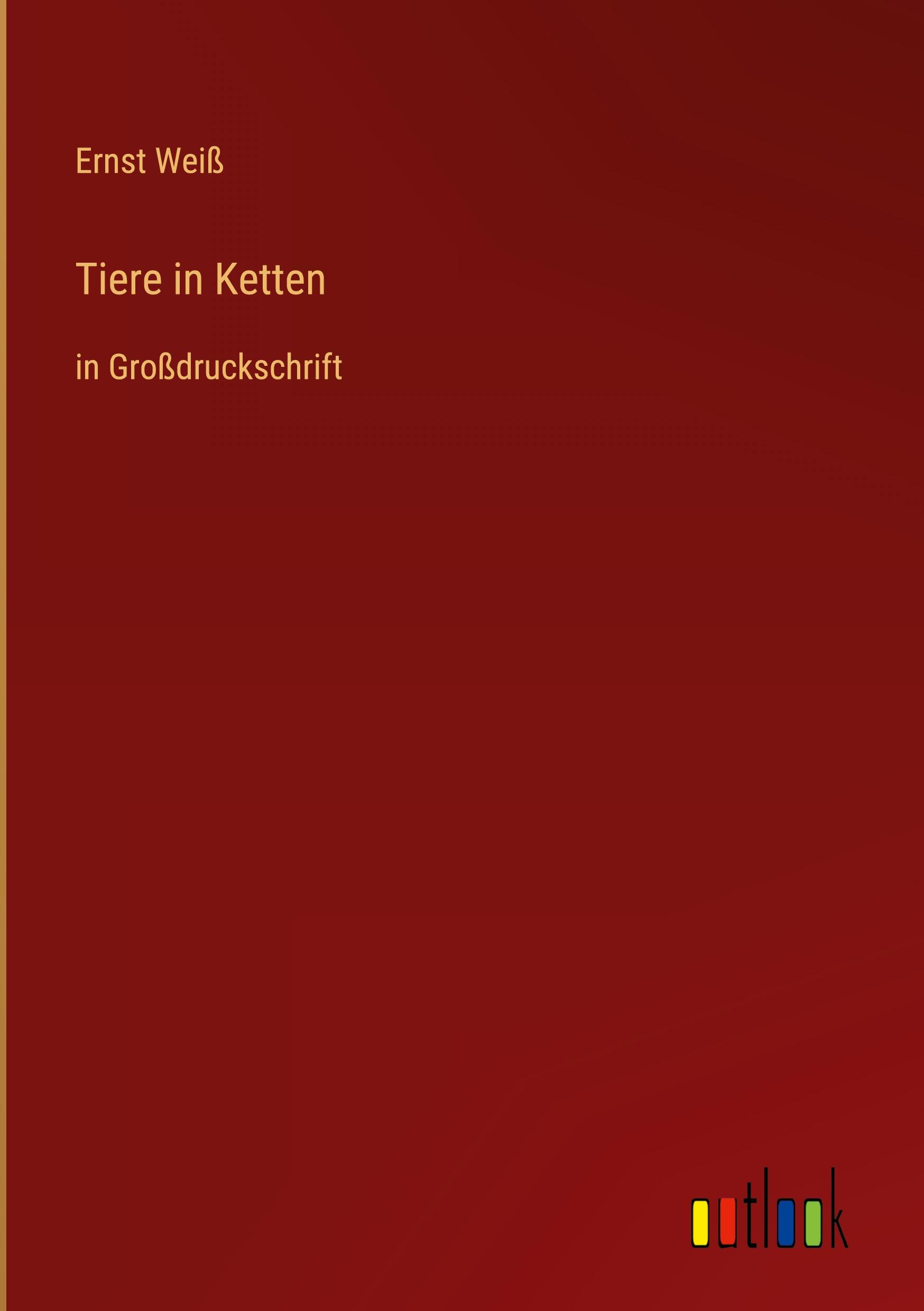 Vorderes Coverbild Tiere in Ketten