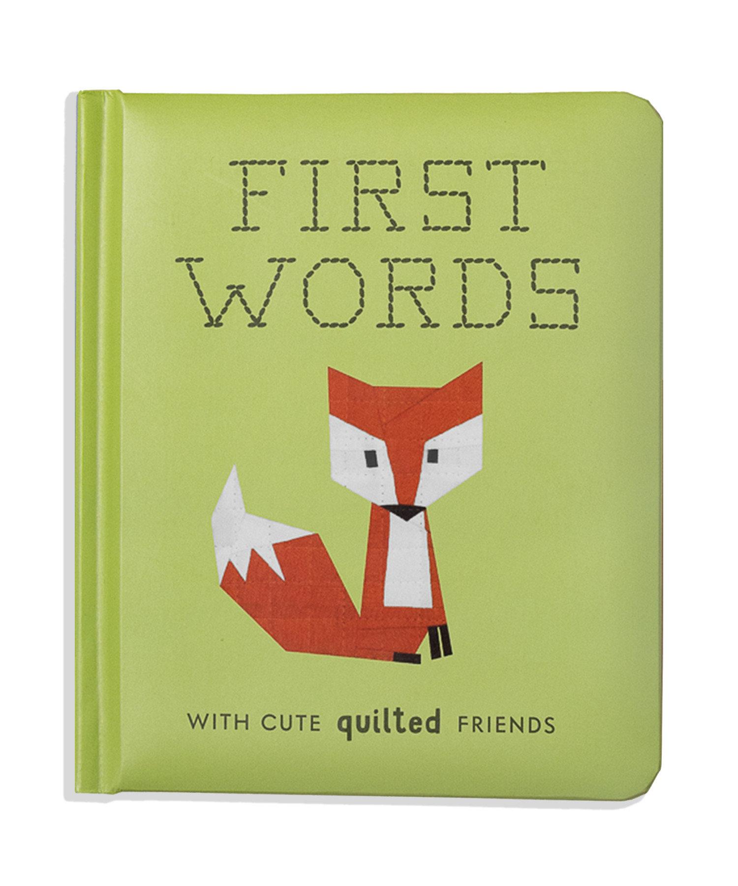 Vorderes Coverbild First Words with Cute Quilted Friends