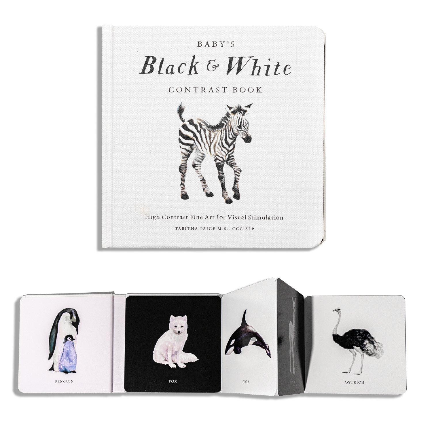 Vorderes Coverbild Baby's Black and White Contrast Book