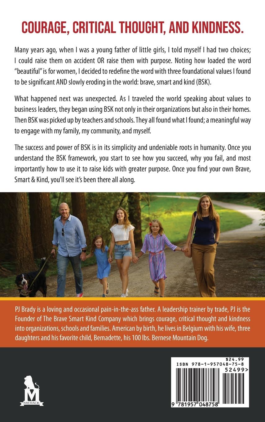 Rückseitencover Raising Kids to be Brave, Smart and Kind