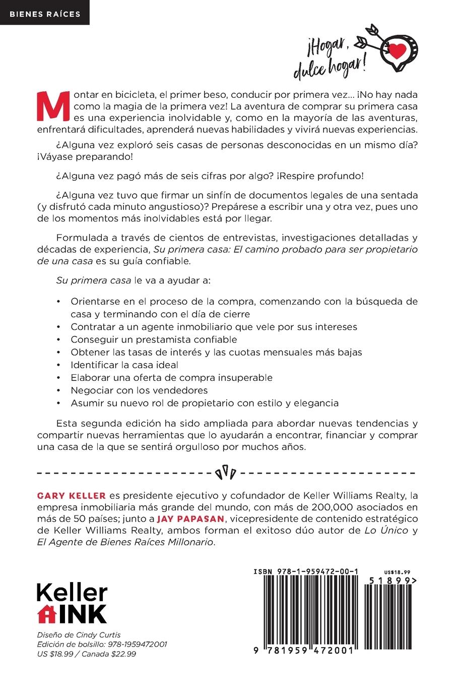 Rückseitencover Su Primera Casa