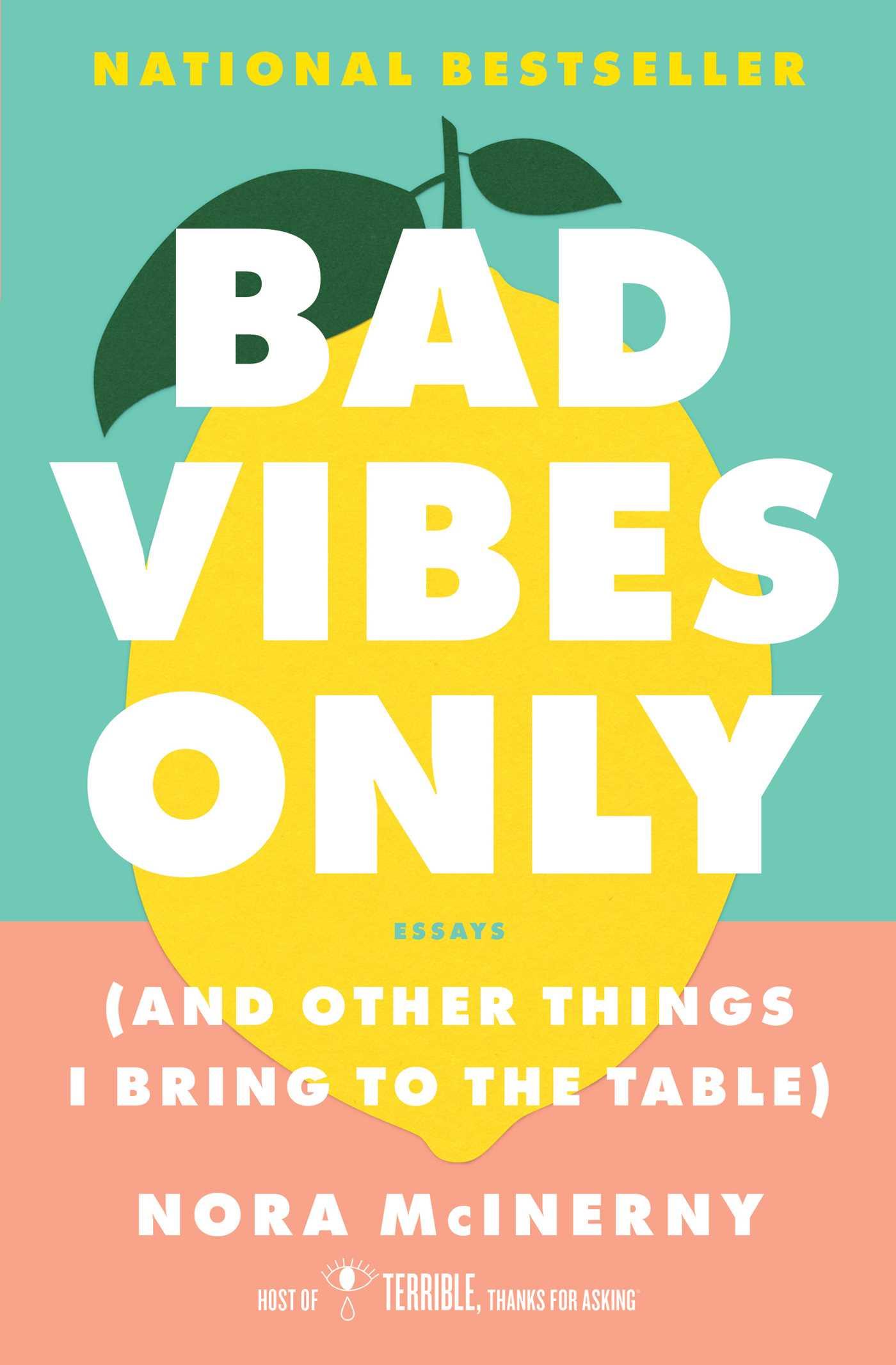 Vorderes Coverbild Bad Vibes Only