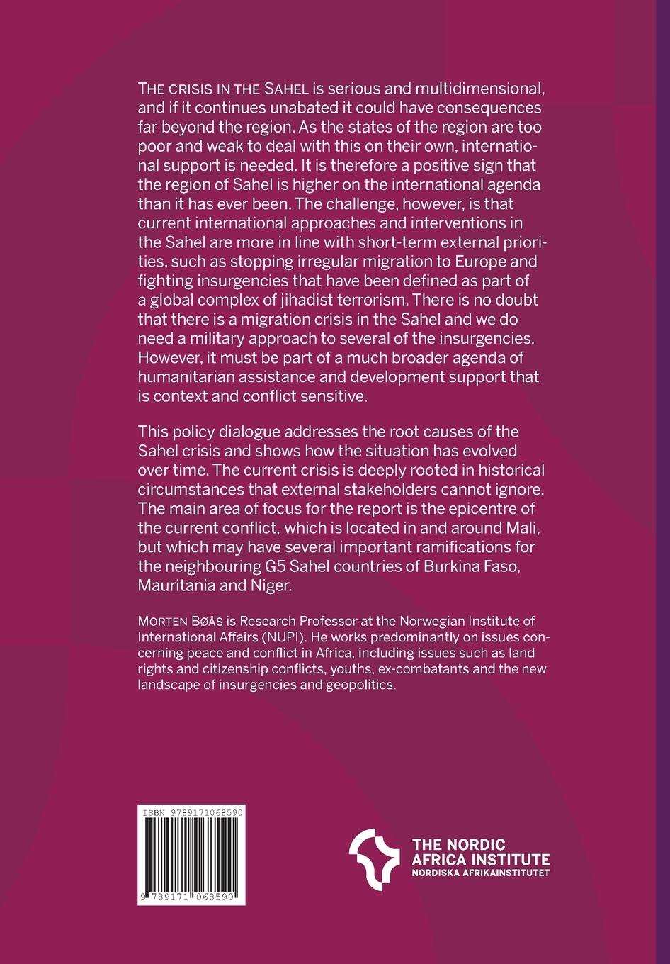 Rückseitencover The Sahel Crisis and the Need for International Support