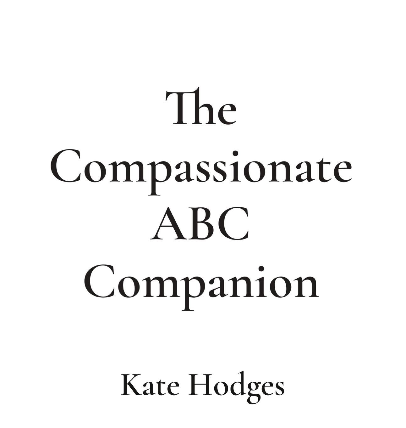 Vorderes Coverbild The Compassionate ABC Companion