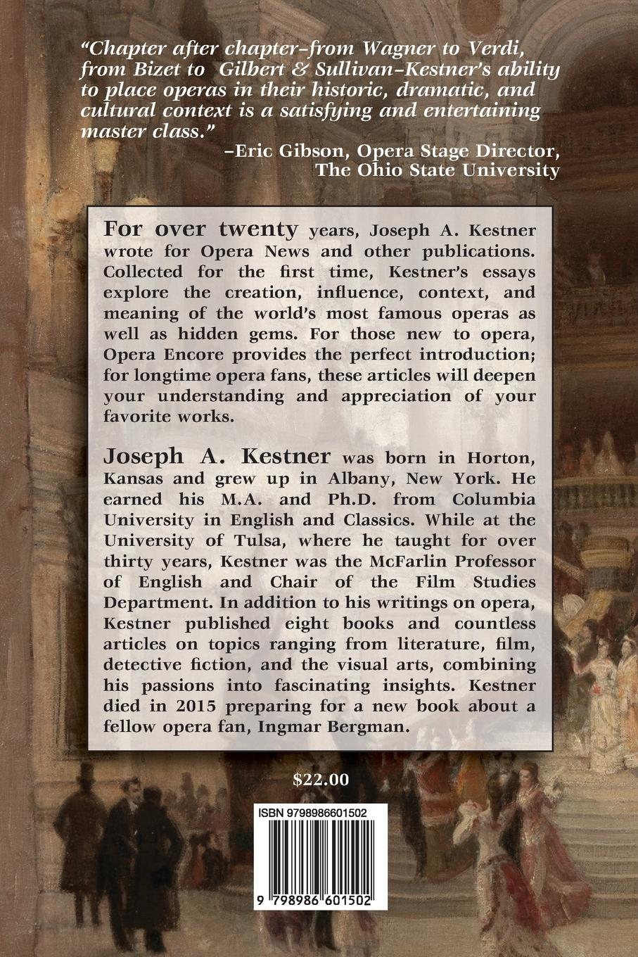 Rückseitencover Opera Encore