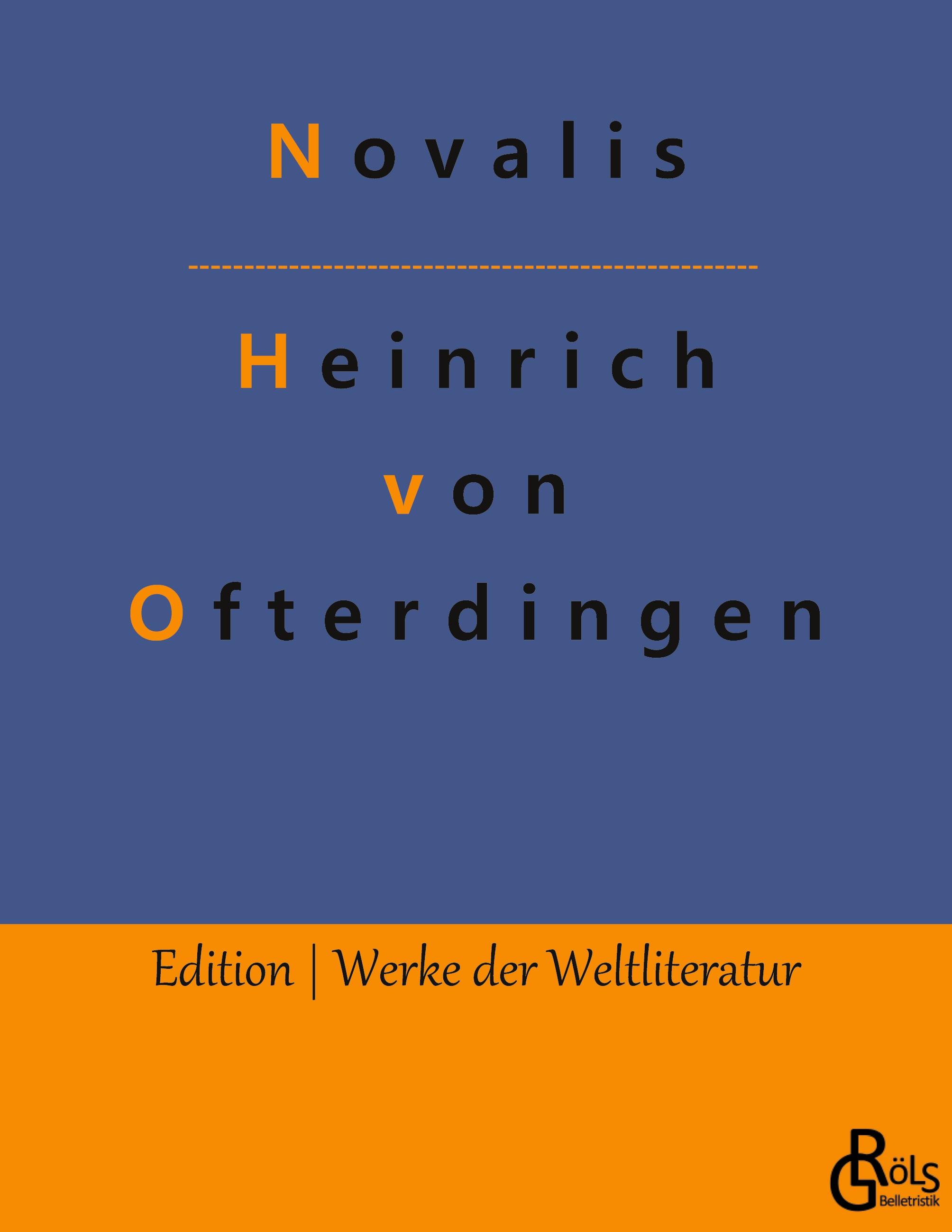Vorderes Coverbild Heinrich von Ofterdingen