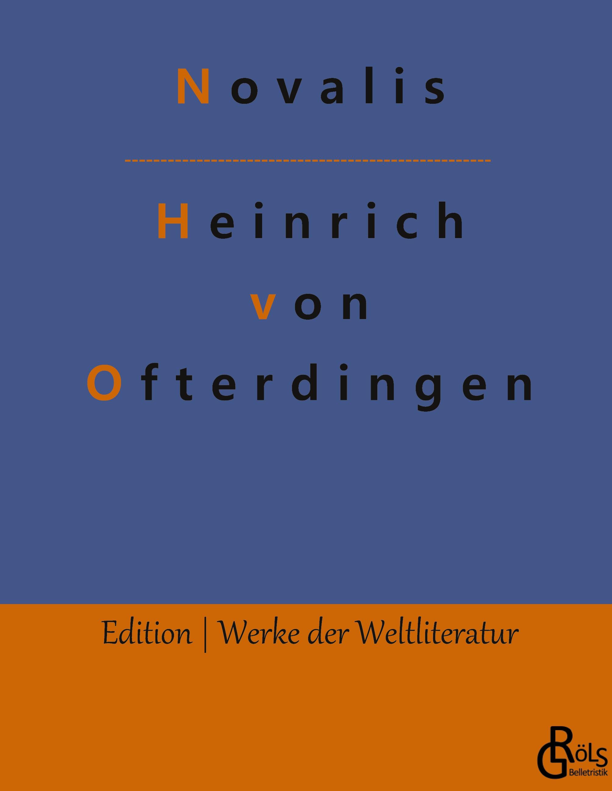 Vorderes Coverbild Heinrich von Ofterdingen