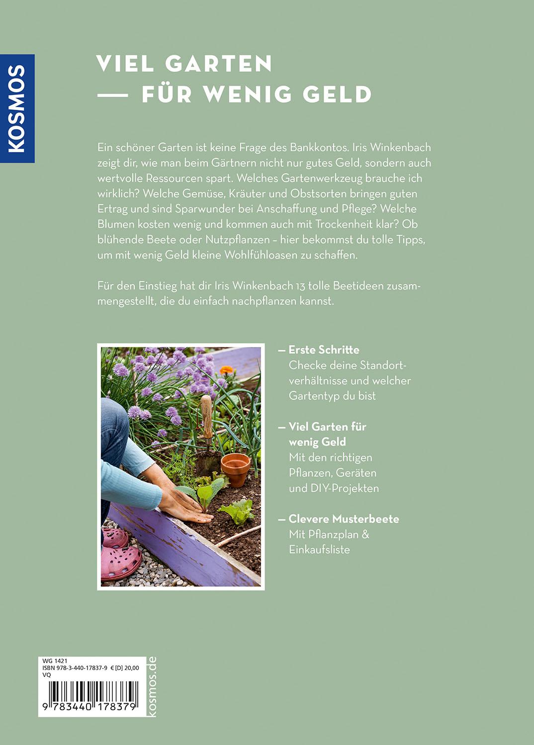 Rückseitencover Garten - einfach günstig