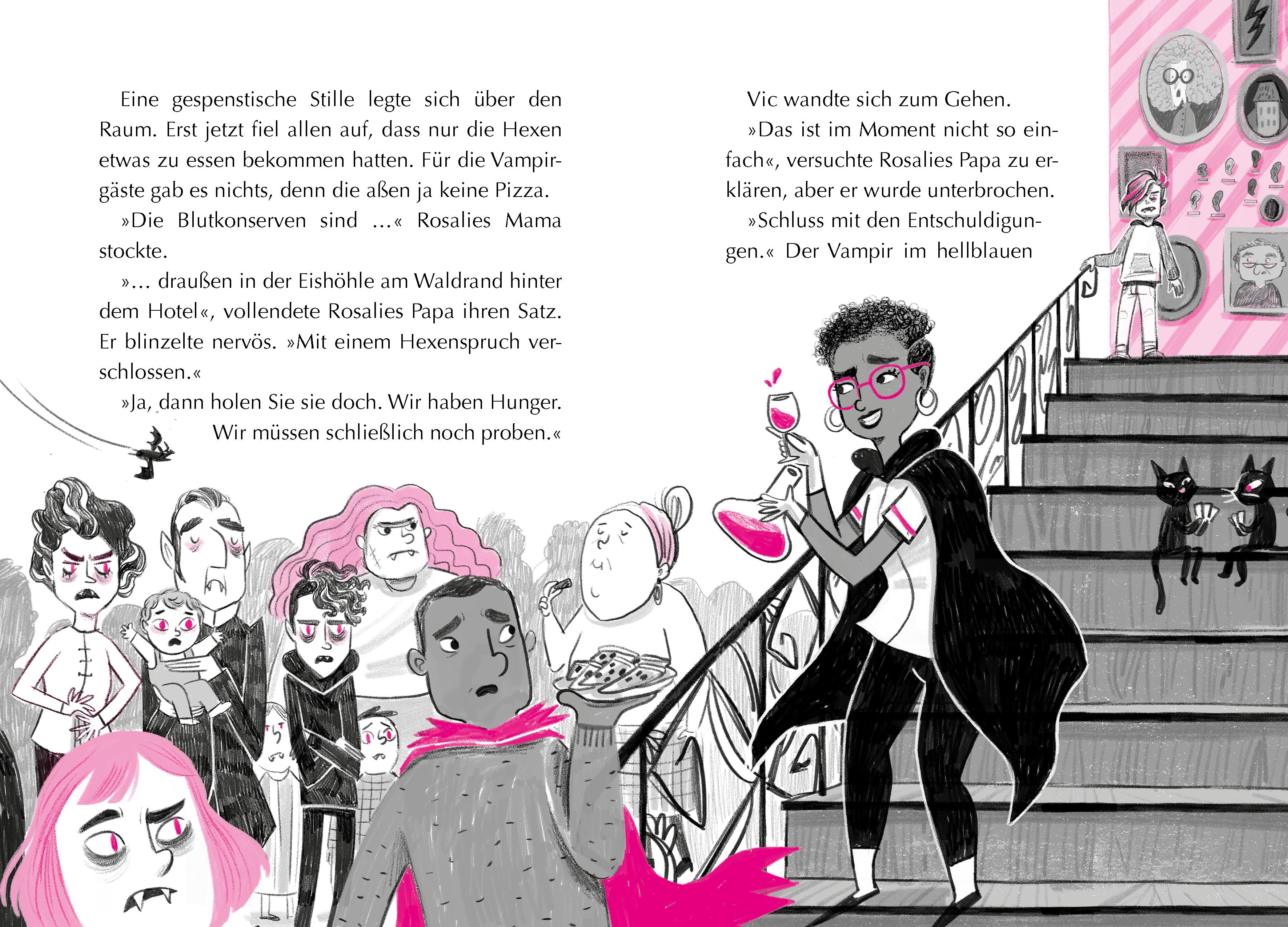 Beispielinhalt (Bild) Das magimoxische Hexenhotel - Vorsicht, bissige Gäste!