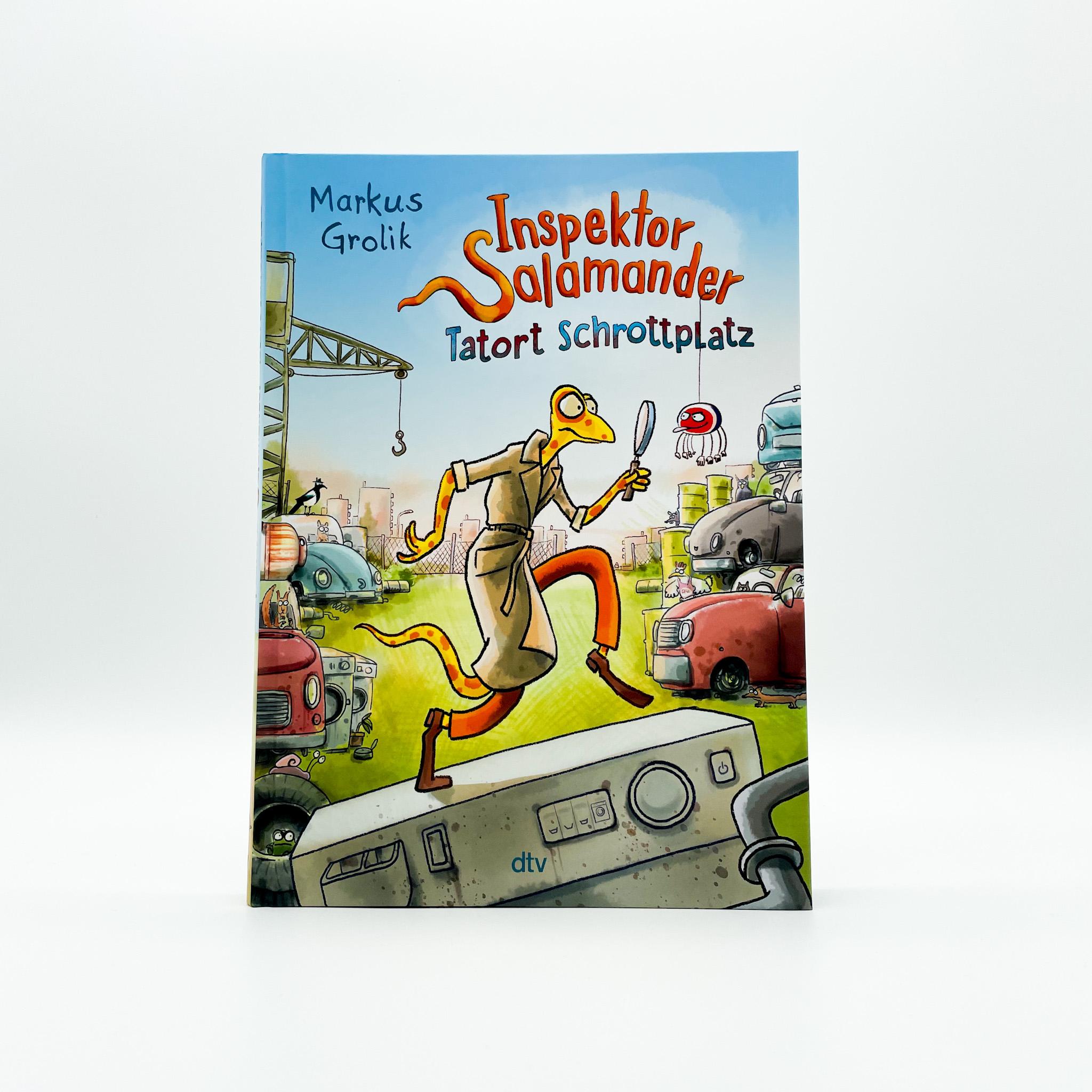 Beispielinhalt (Bild) Inspektor Salamander - Tatort Schrottplatz