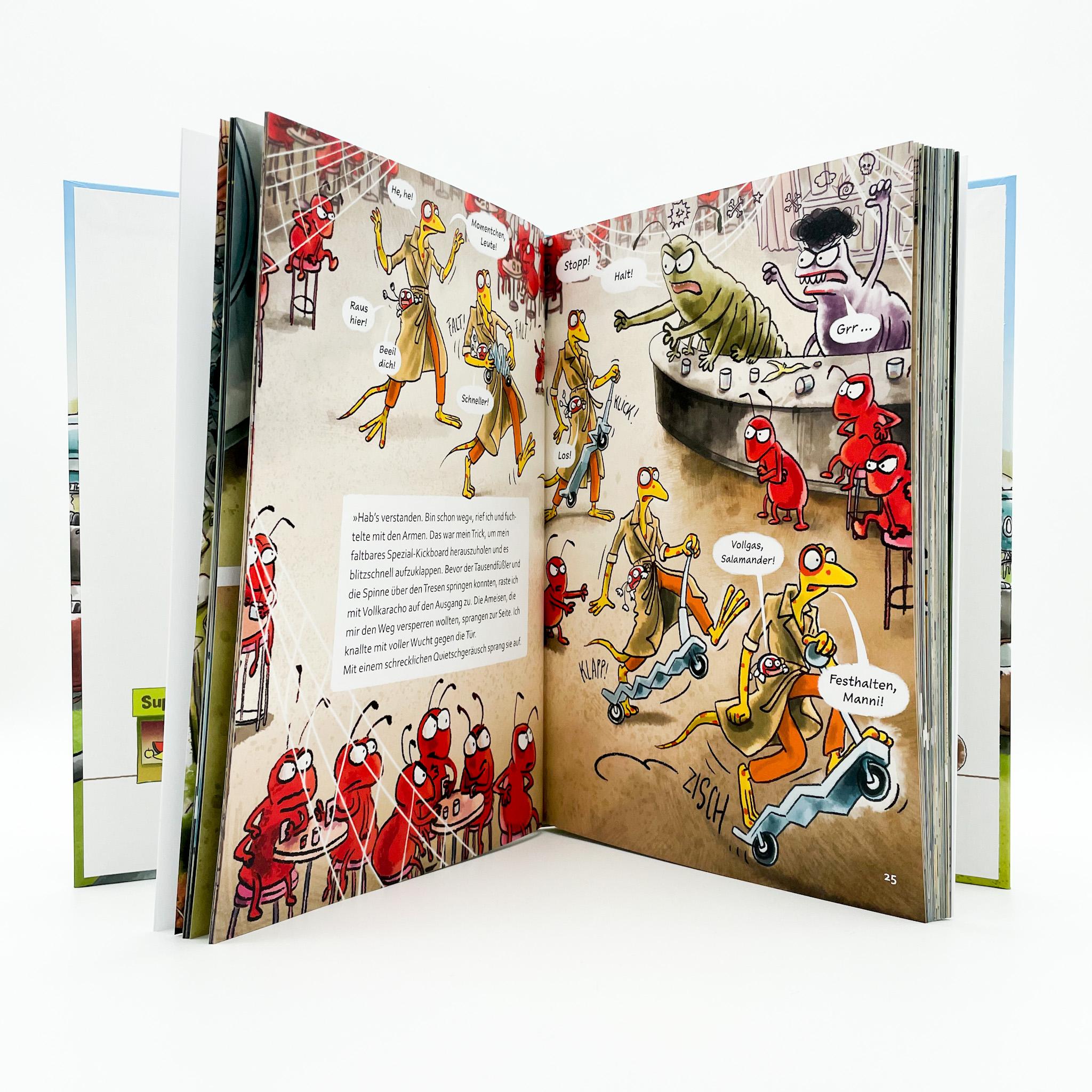 Beispielinhalt (Bild) Inspektor Salamander - Tatort Schrottplatz