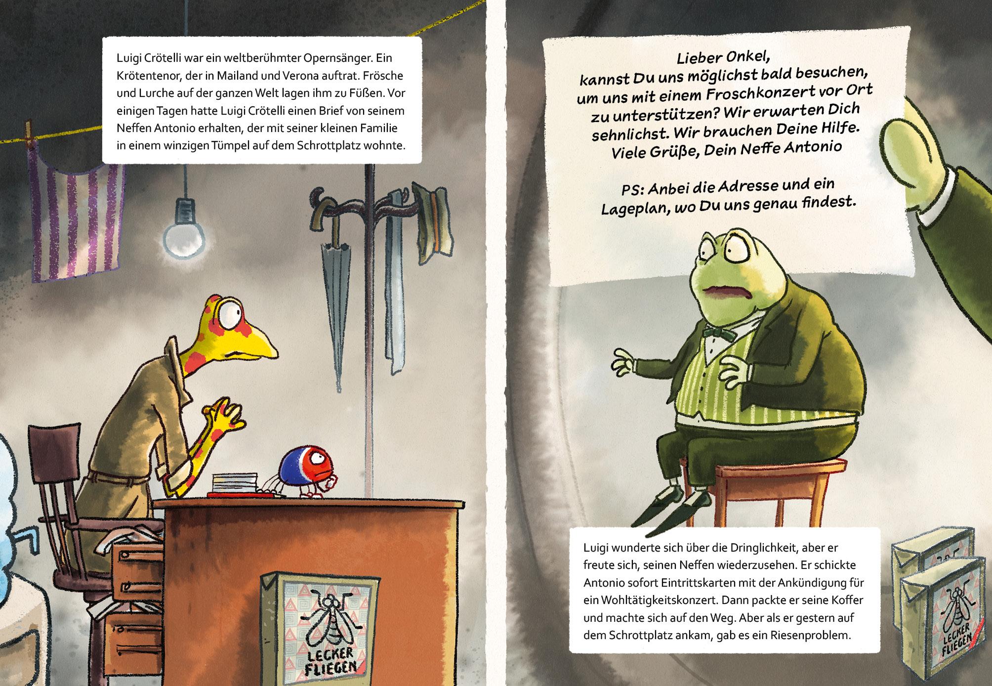 Beispielinhalt (Bild) Inspektor Salamander - Tatort Schrottplatz