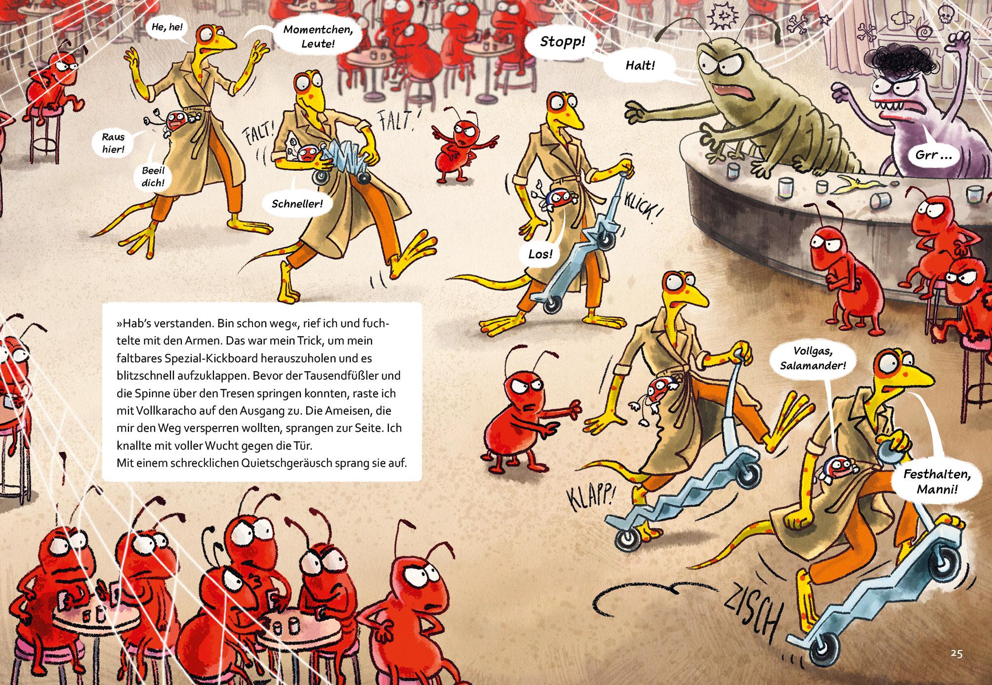 Beispielinhalt (Bild) Inspektor Salamander - Tatort Schrottplatz