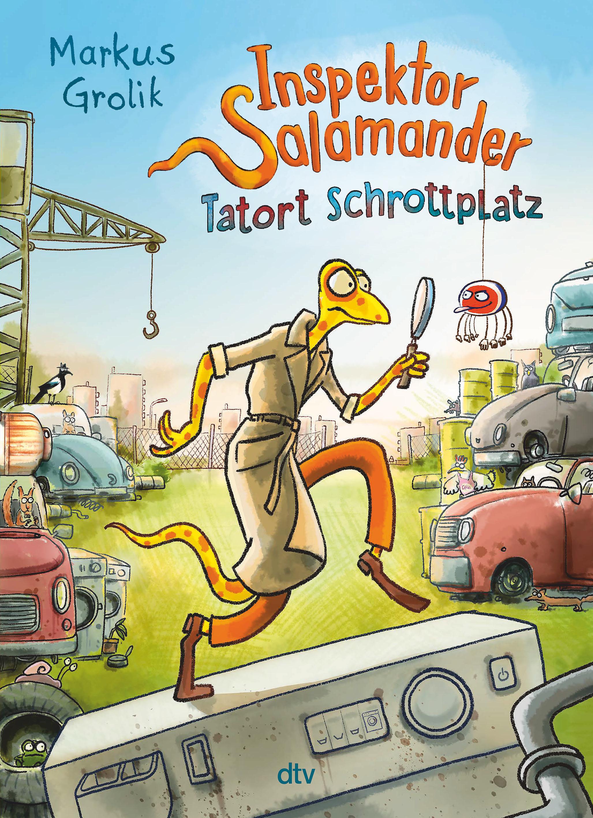 Vorderes Coverbild Inspektor Salamander - Tatort Schrottplatz