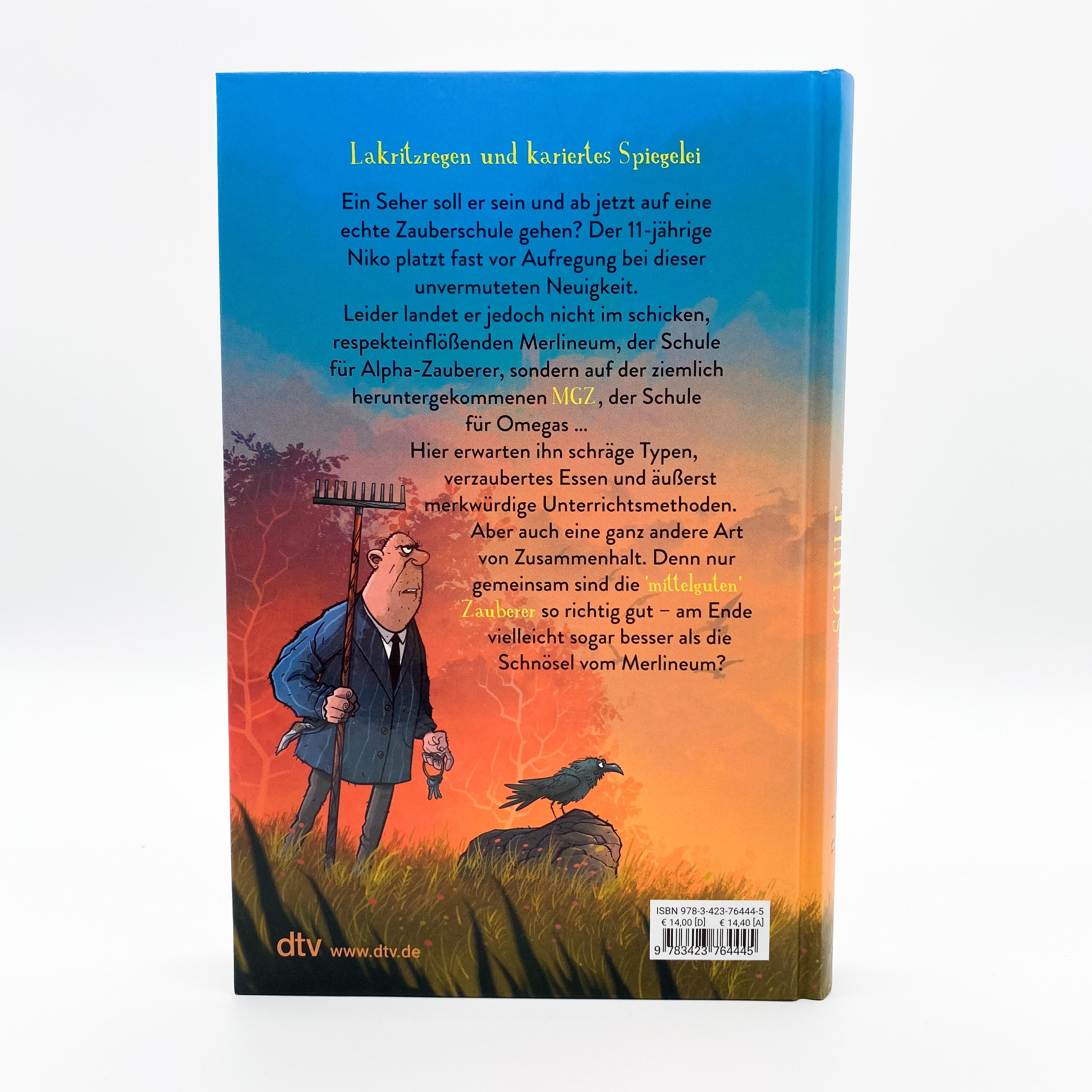 Beispielinhalt (Bild) Die Schule der mittelguten Zauberer - Wirbel um den Neuen