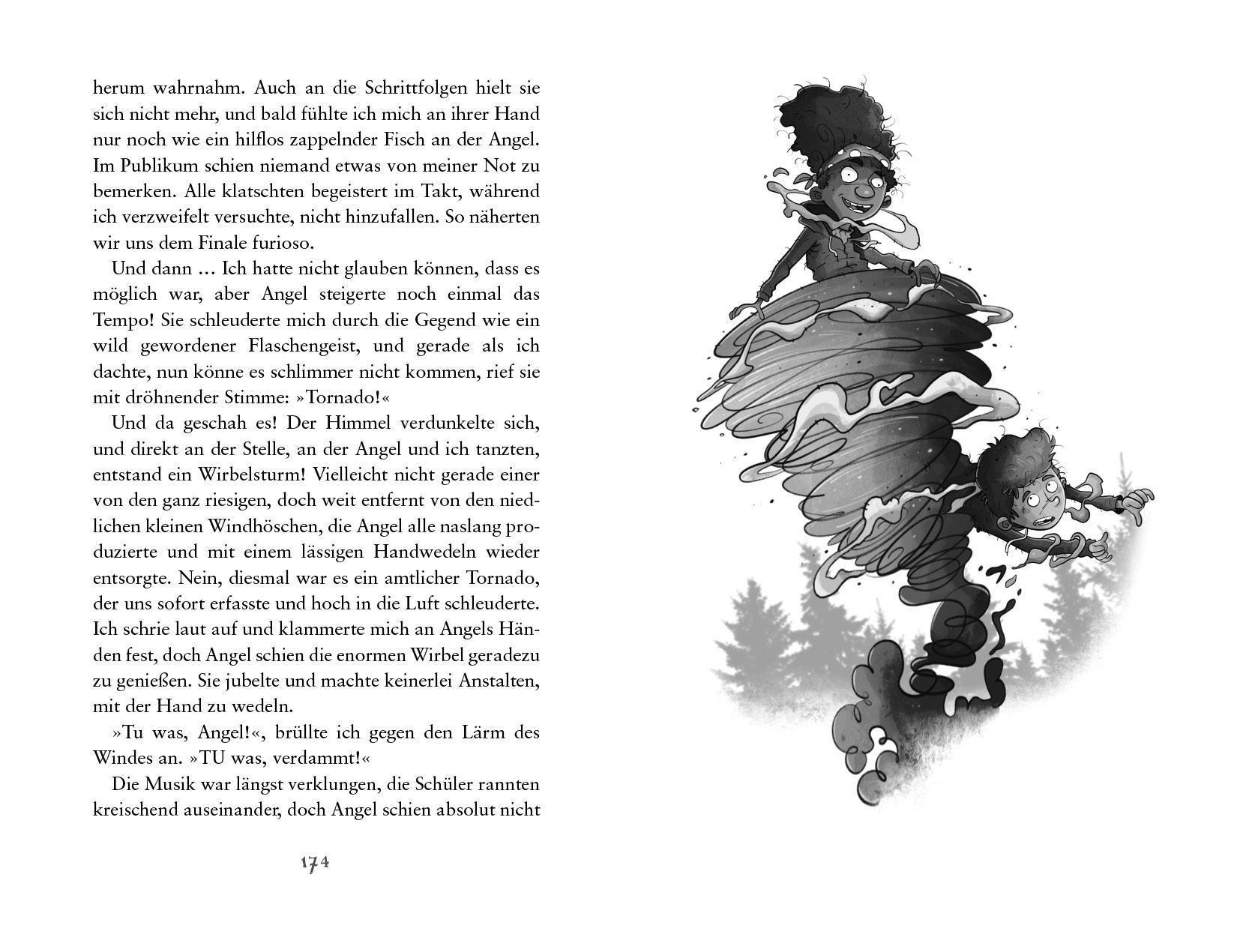 Beispielinhalt (Bild) Die Schule der mittelguten Zauberer - Wirbel um den Neuen