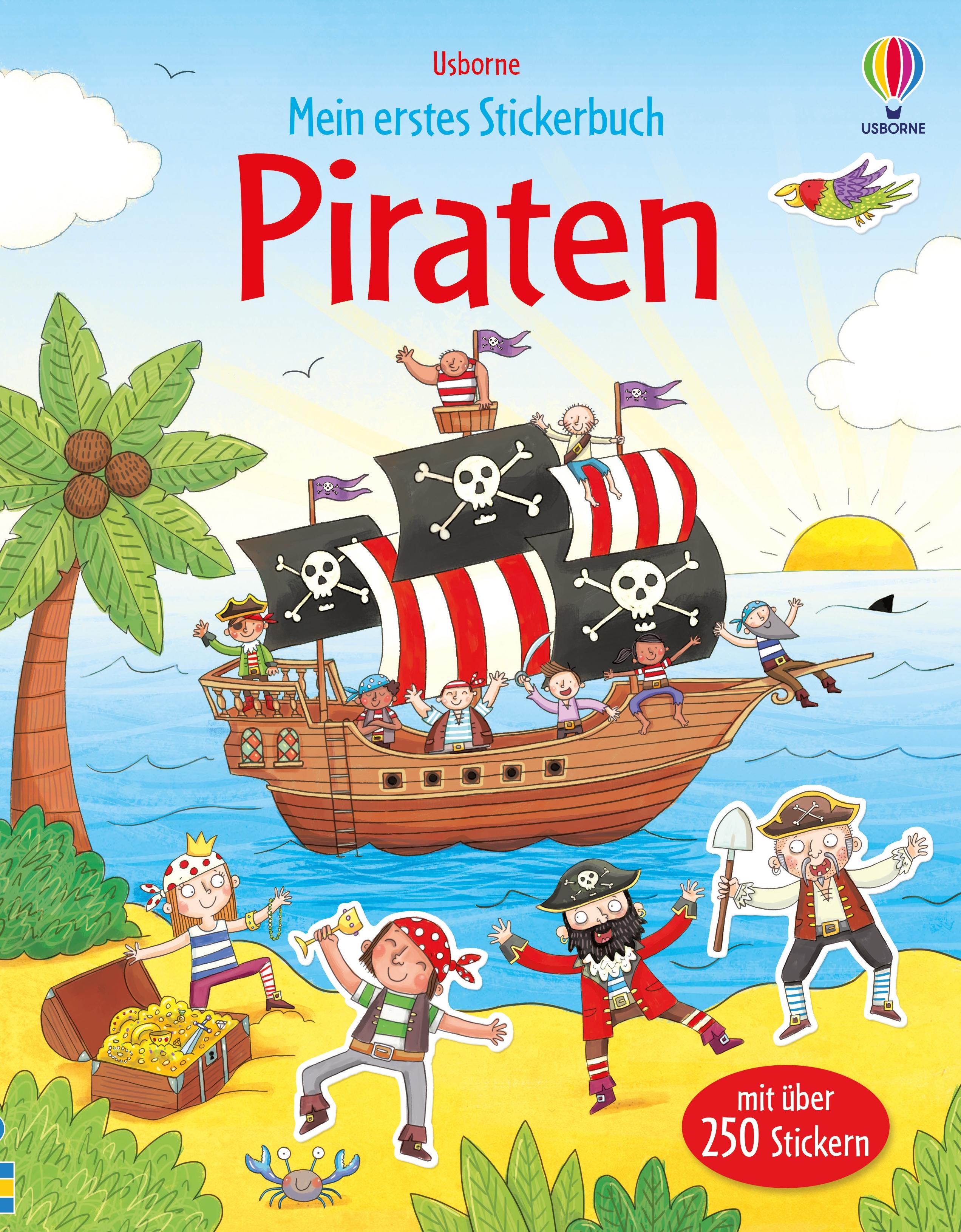 Vorderes Coverbild Mein erstes Stickerbuch: Piraten