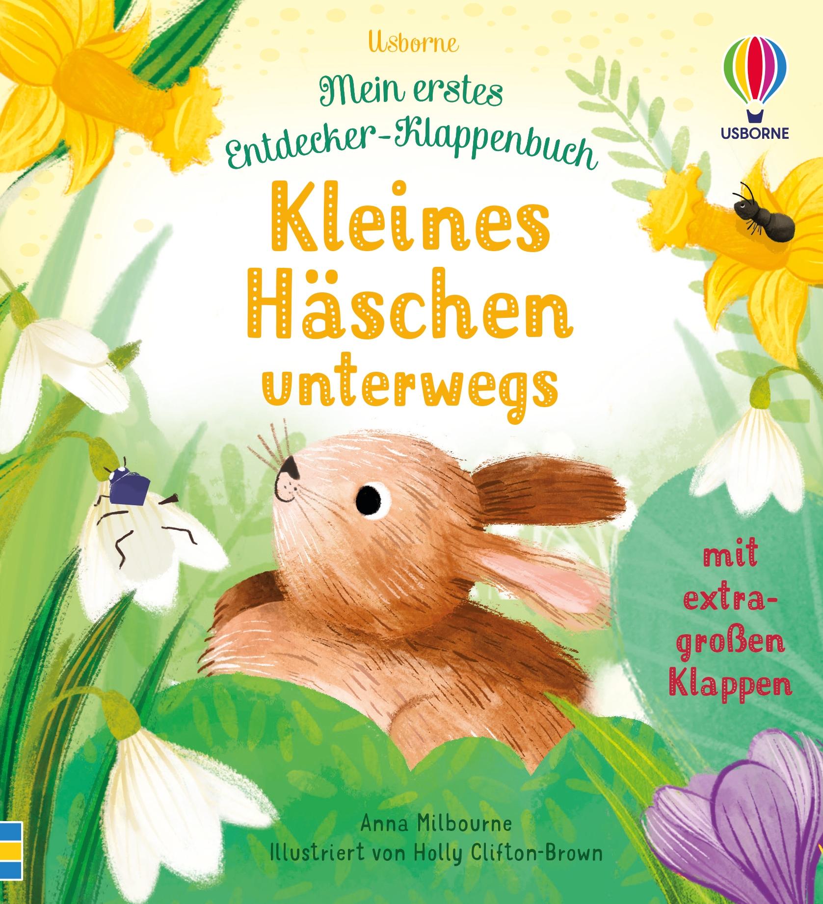 Vorderes Coverbild Mein erstes Entdecker-Klappenbuch: Kleines Häschen unterwegs